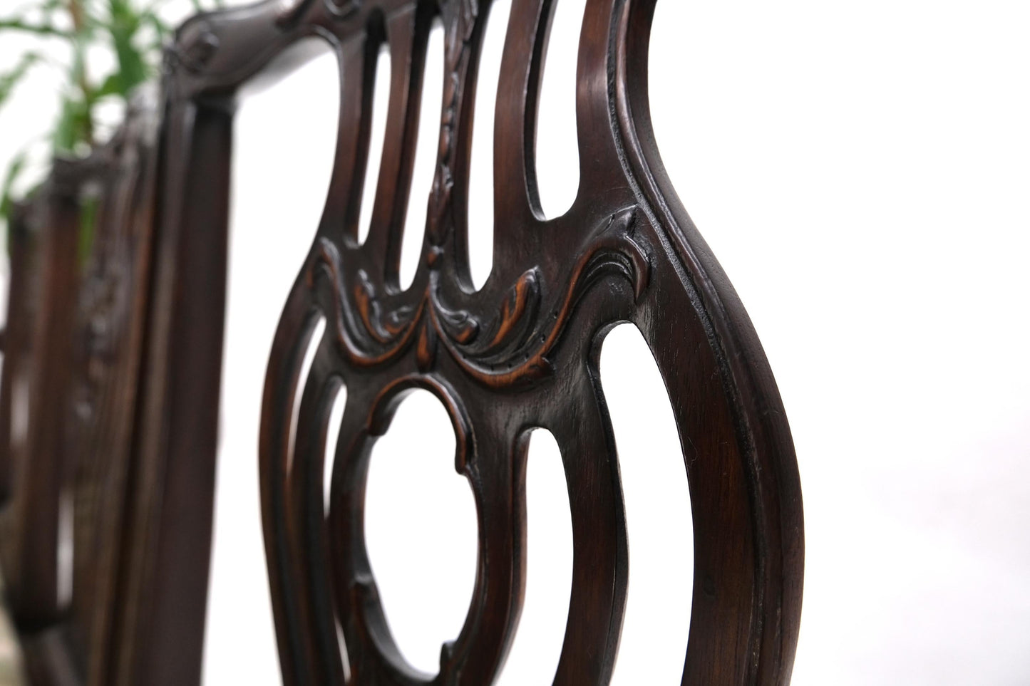 EstablishedLines 19th Century Triple Ball & Claw Armchair Style Settee Bench Sofa Chippendale