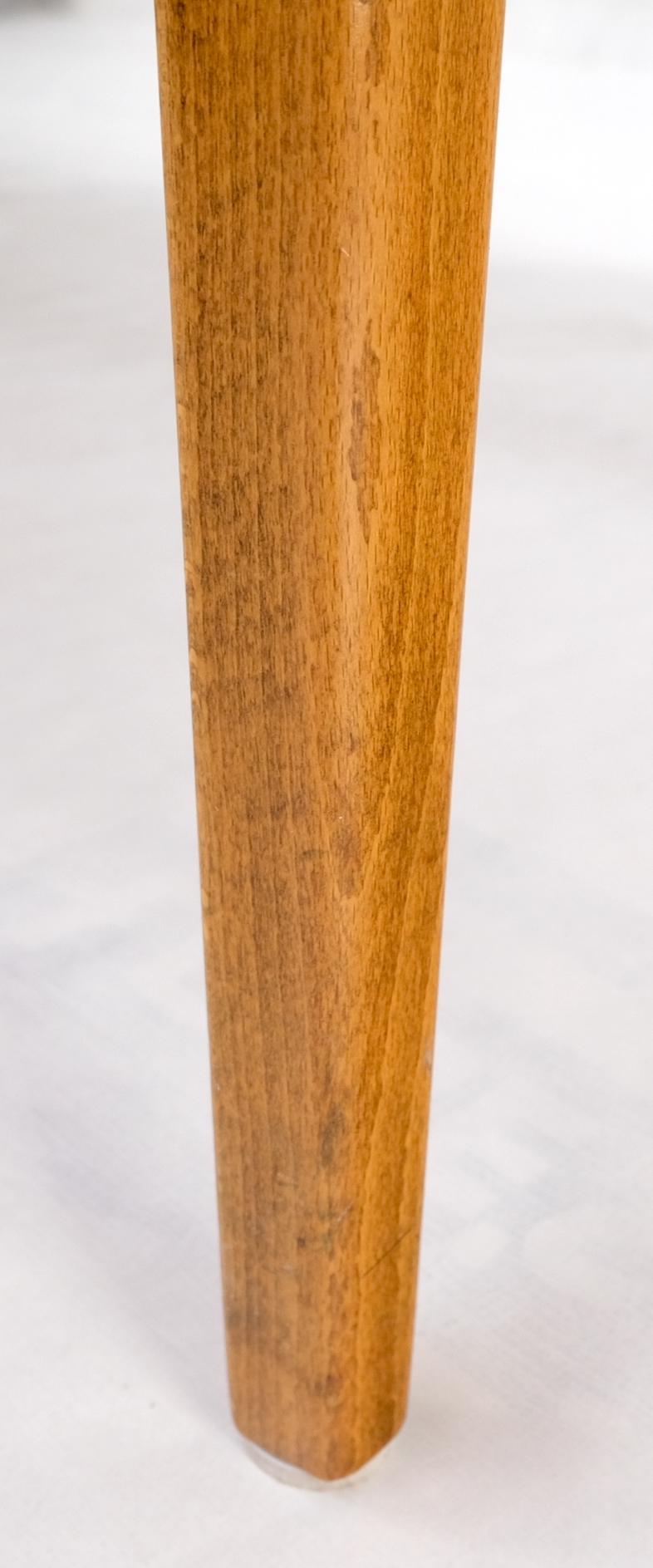 EstablishedLines Rectangle Teak Danish Mid Century Modern Dining Table Flip Top Sweden Made MINT
