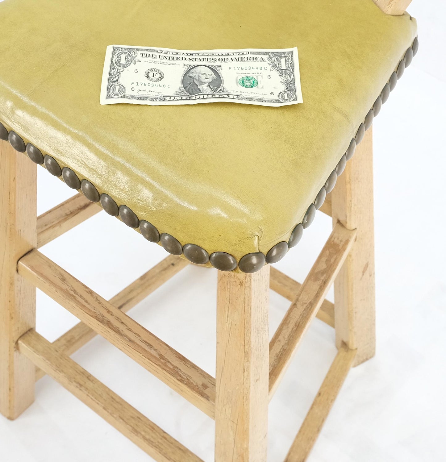 EstablishedLines Set of 4 Arts & Crafts Style Horse Head Carving Motif Bar Stools Chairs