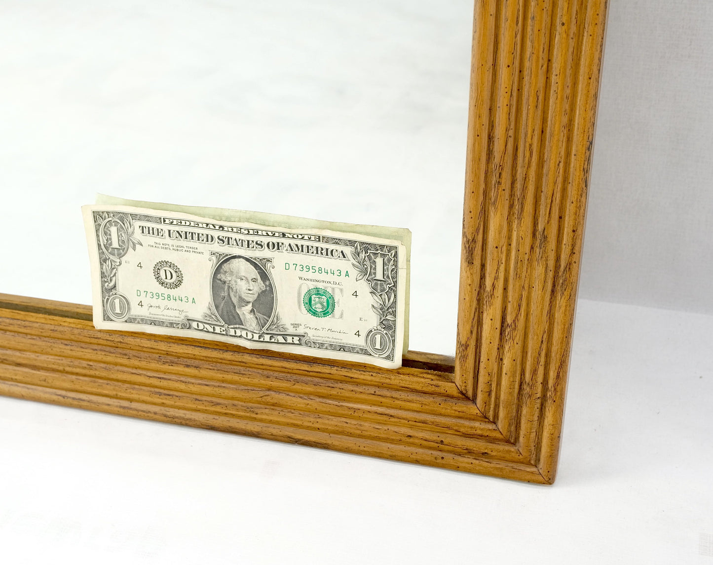 EstablishedLines Pair of Mid Century Modern Rectangle Wall Mirrors by Henredon Mint!
