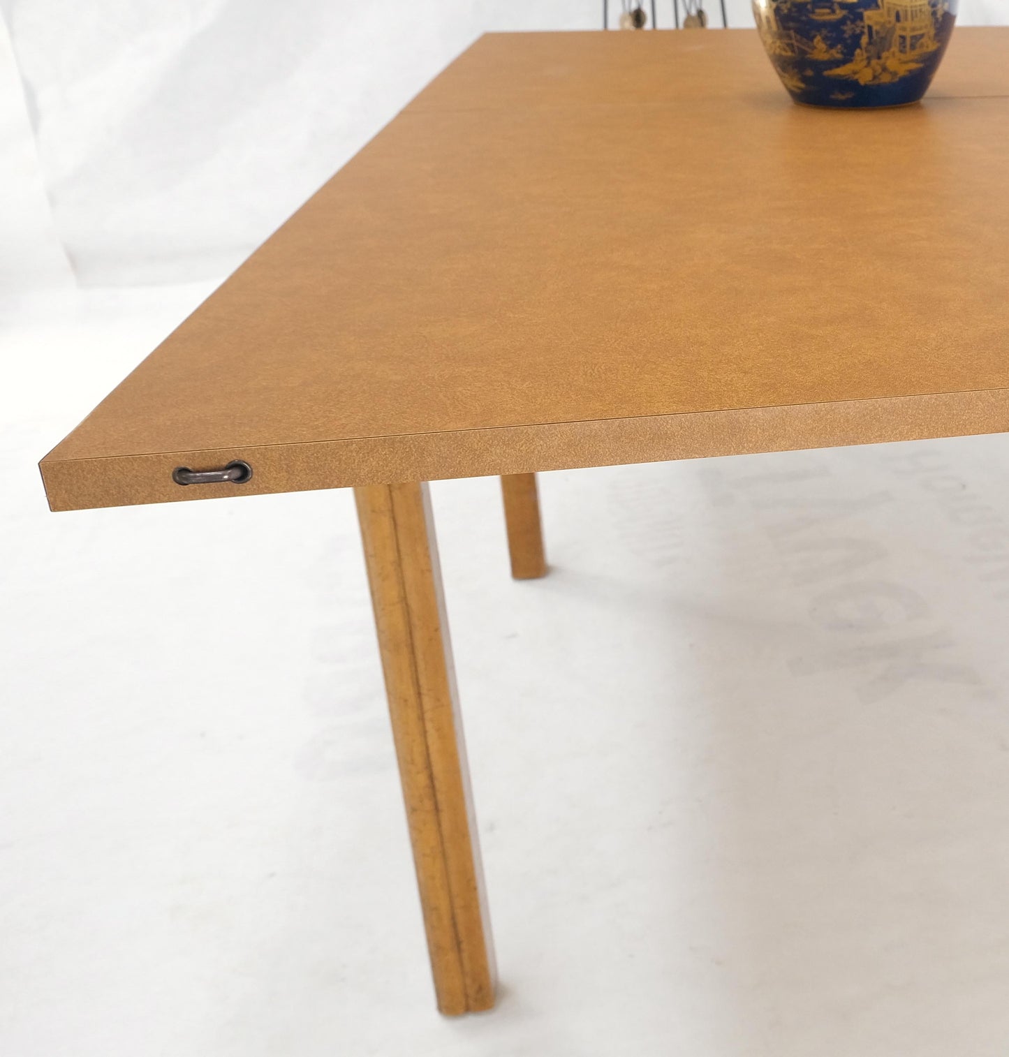 EstablishedLines Mid-Century Modern Flip Top Square Melamine Kitchen Dining Game Table MINT!