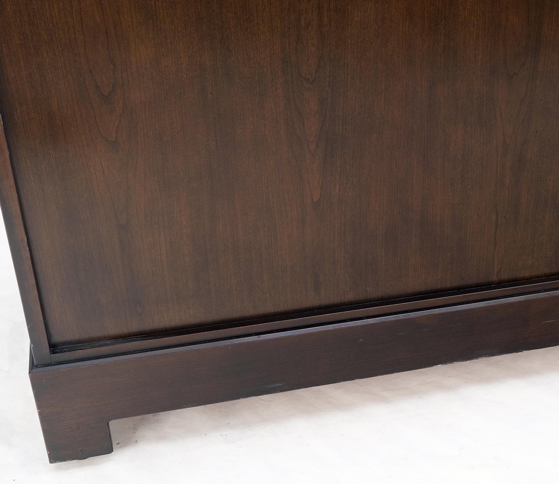 EstablishedLines Campaign Style 6 Drawers Brass Drop Pulls Mid-Century Modern Bachelor Chest Mint