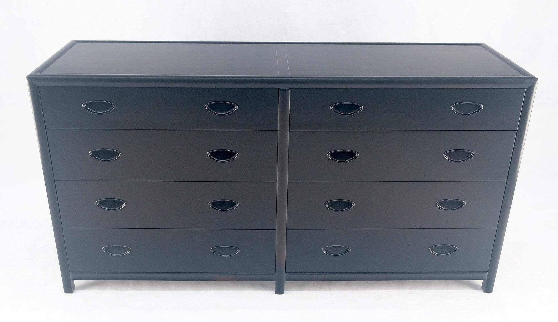 EstablishedLines Michael Taylor Baker 8 Drawers Ebonized Double Dresser Credenza Mid Century MINT