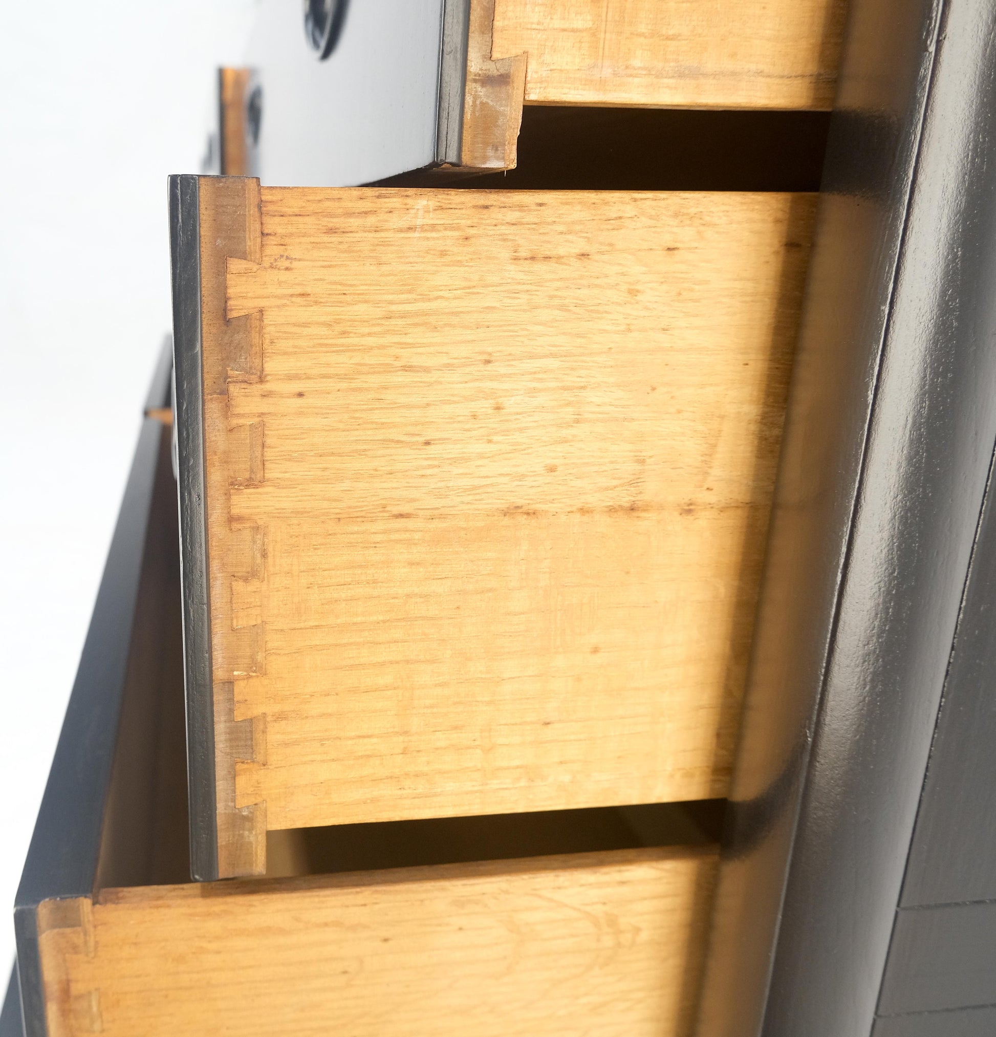 EstablishedLines Michael Taylor Baker 8 Drawers Ebonized Double Dresser Credenza Mid Century MINT