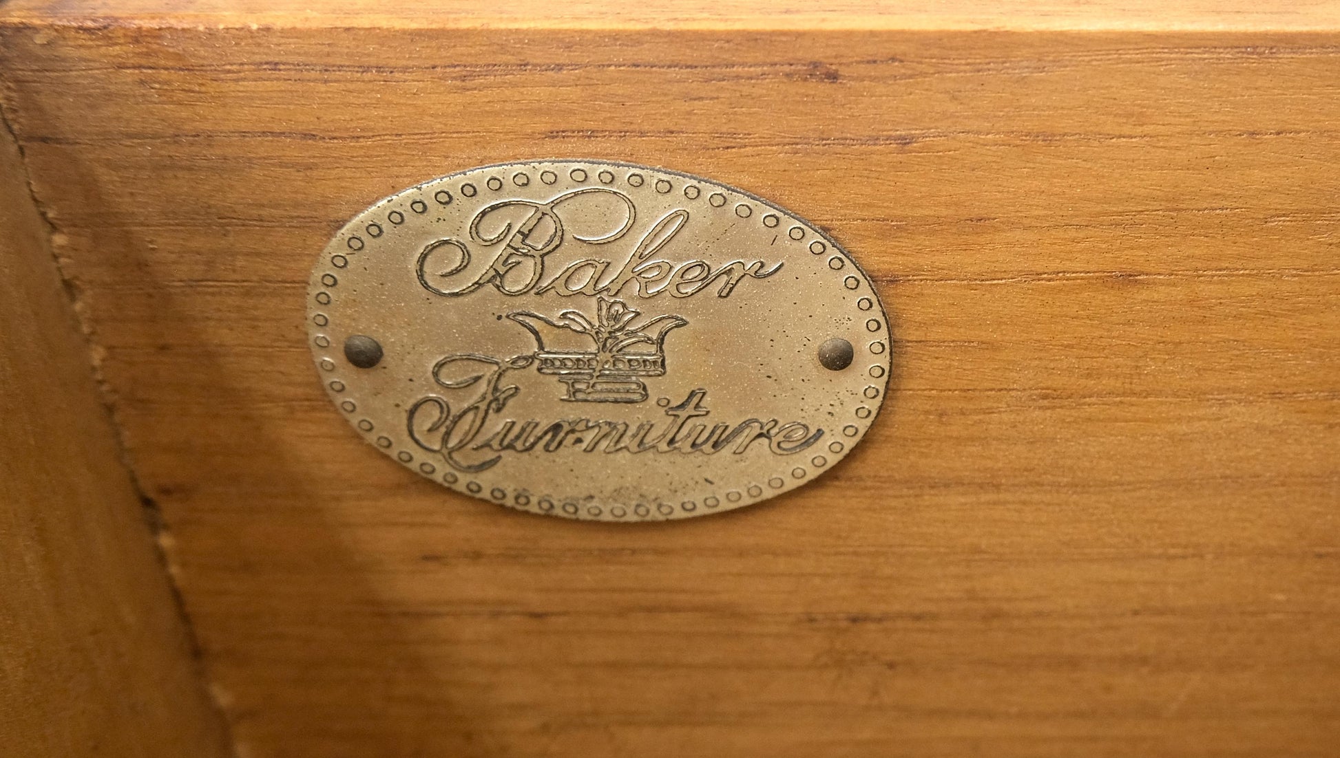 EstablishedLines Michael Taylor Baker 8 Drawers Ebonized Double Dresser Credenza Mid Century MINT