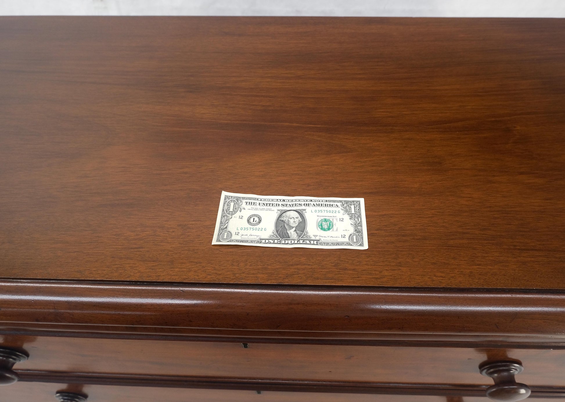 EstablishedLines 19th Century Wellington Mahogany Chest Of Drawers Secretary Desk Dovetails Clean