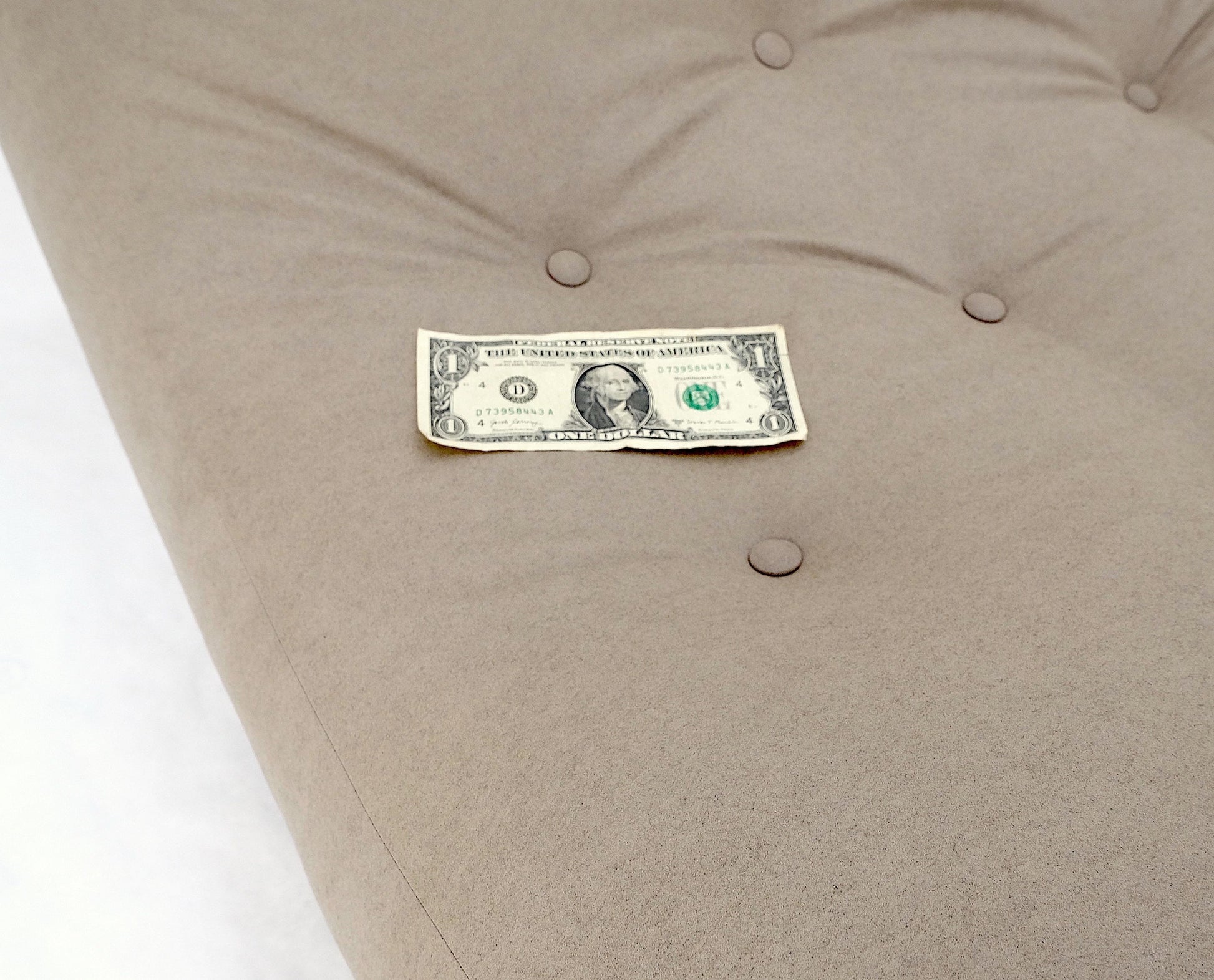 EstablishedLines Vintage Adrian Pearsall Wave Chaise Lounge New  Ultra Suede Alcantara Upholstery