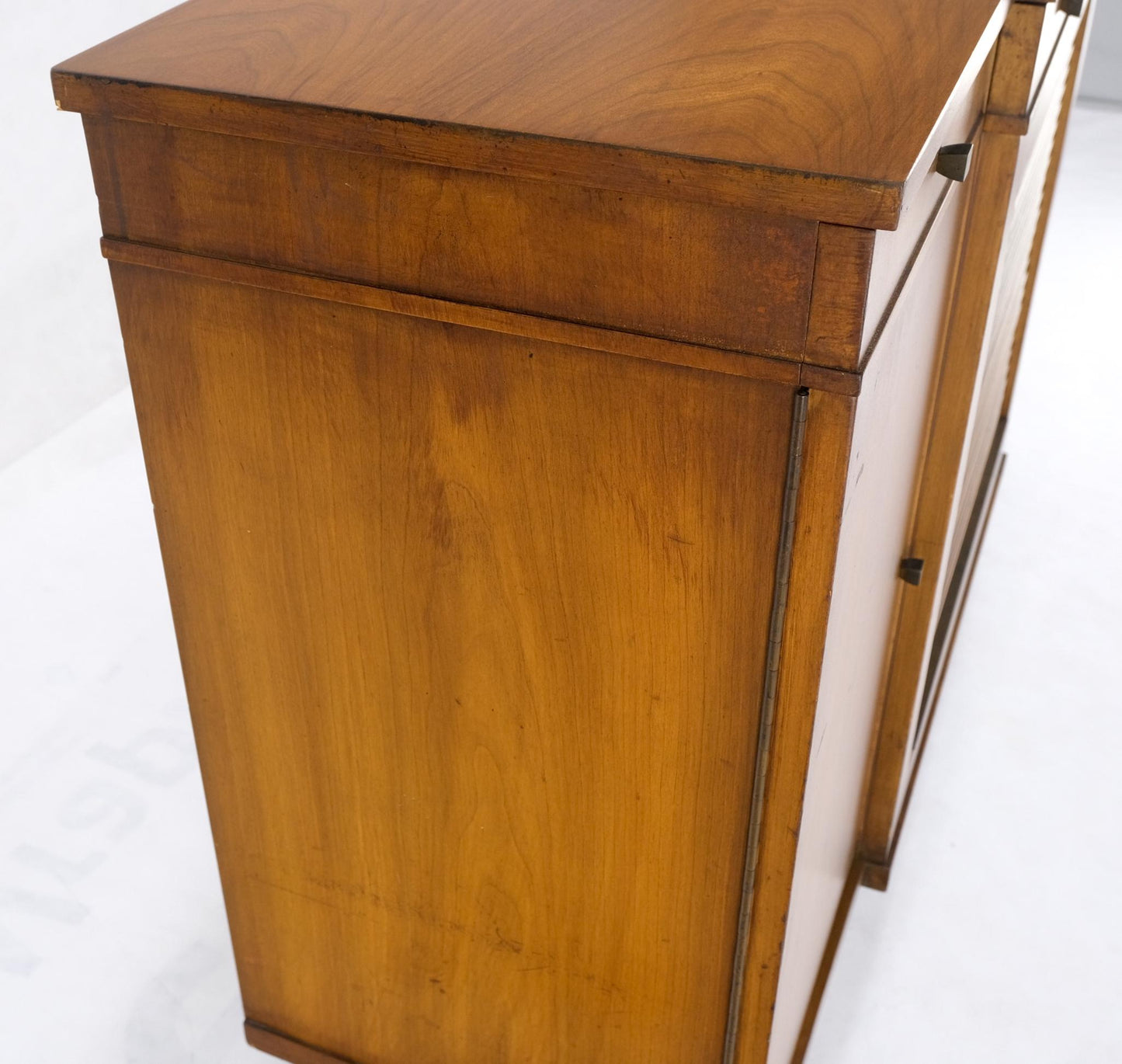 EstablishedLines Widdicomb Tambour Doors Compartment Console Server Credenza Cabinet Sideboard