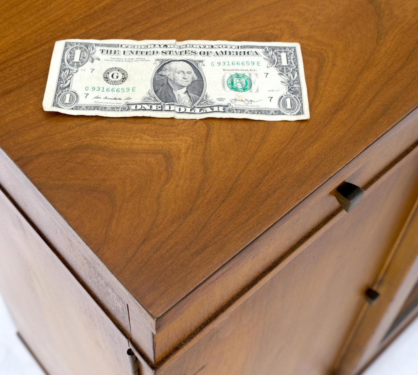 EstablishedLines Widdicomb Tambour Doors Compartment Console Server Credenza Cabinet Sideboard