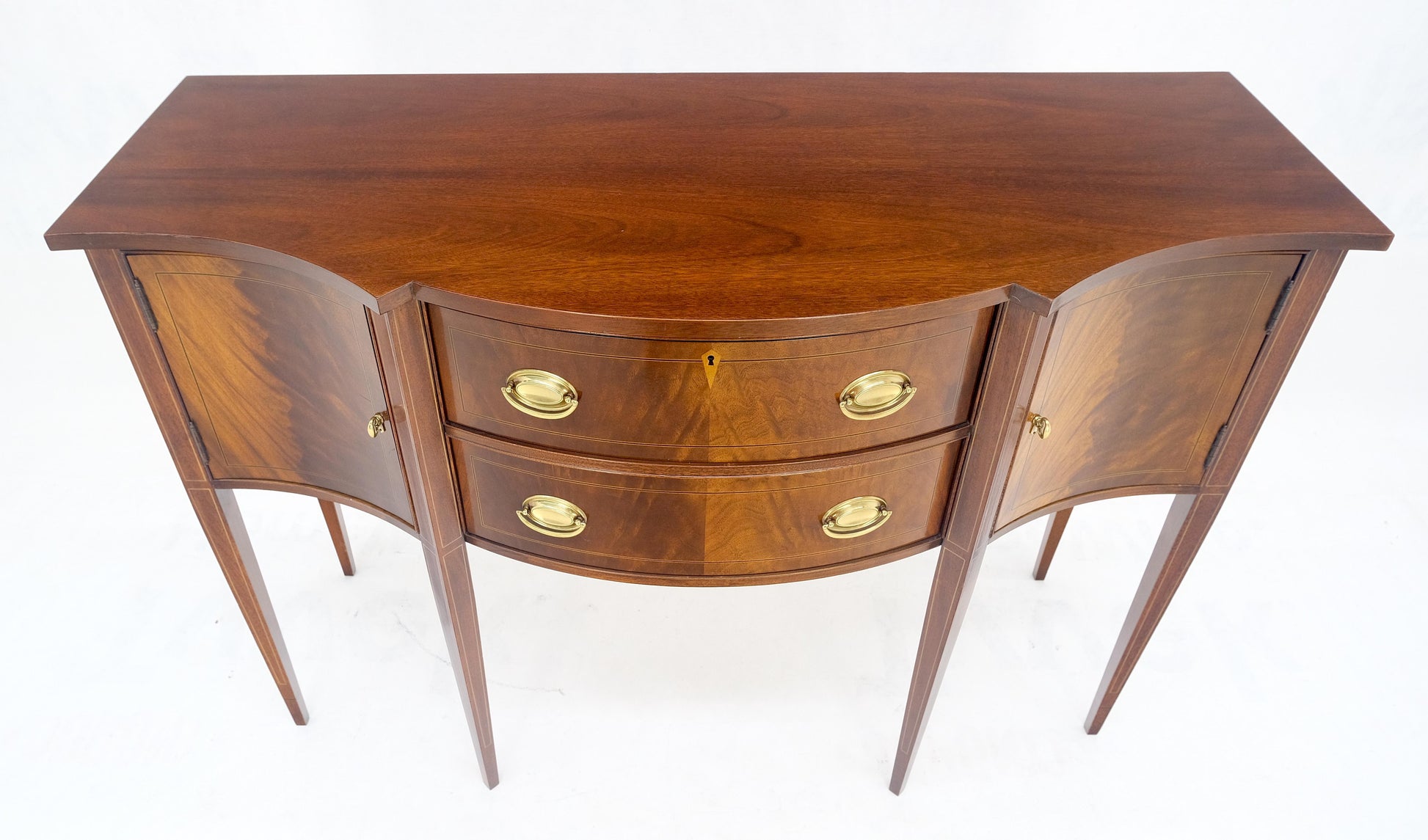 EstablishedLines Crotch Mahogany Federal Style Hickory Chair Sideboard MINT!