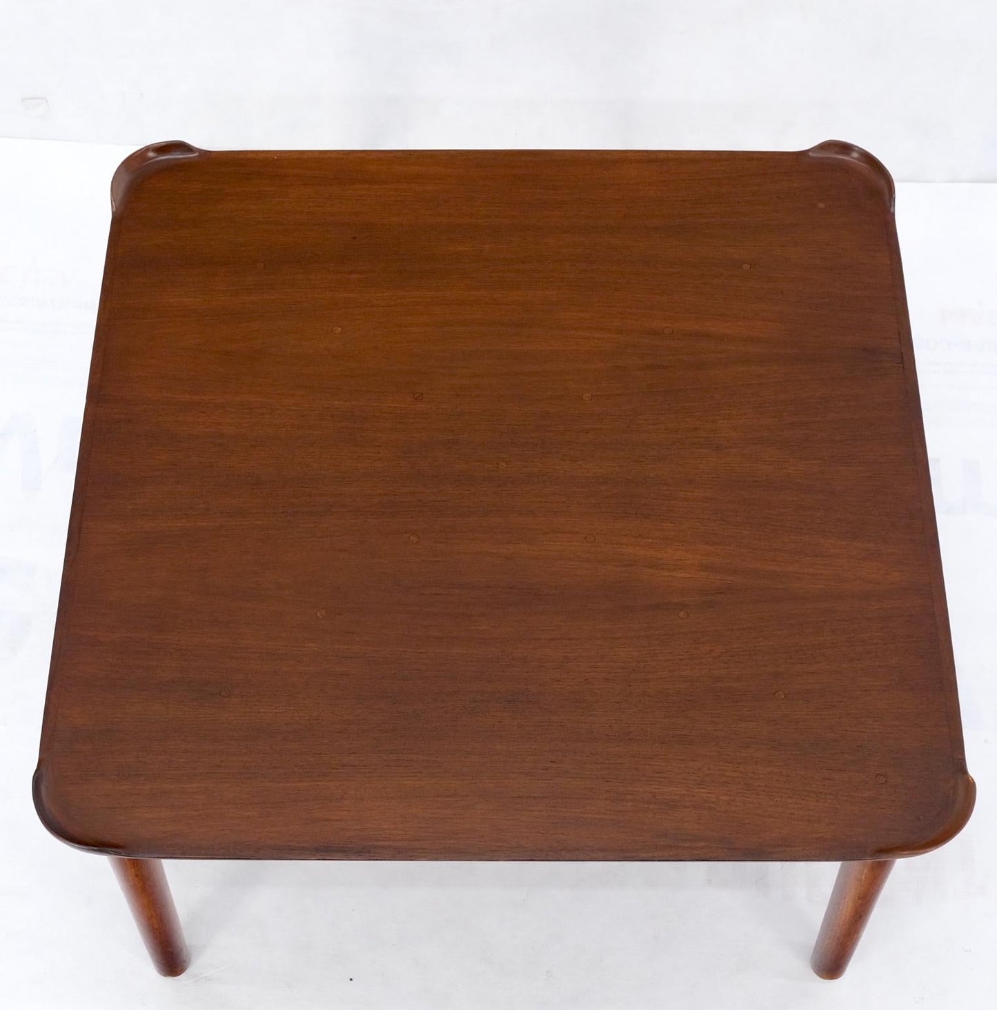EstablishedLines Finn Juhl for Baker Square Walnut Mid-Century Modern Coffee Table