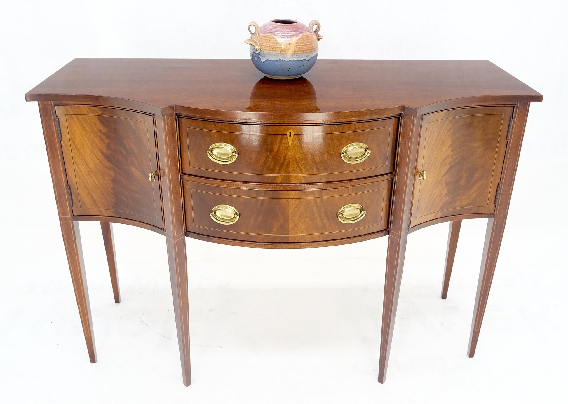 EstablishedLines Crotch Mahogany Federal Style Hickory Chair Sideboard MINT!