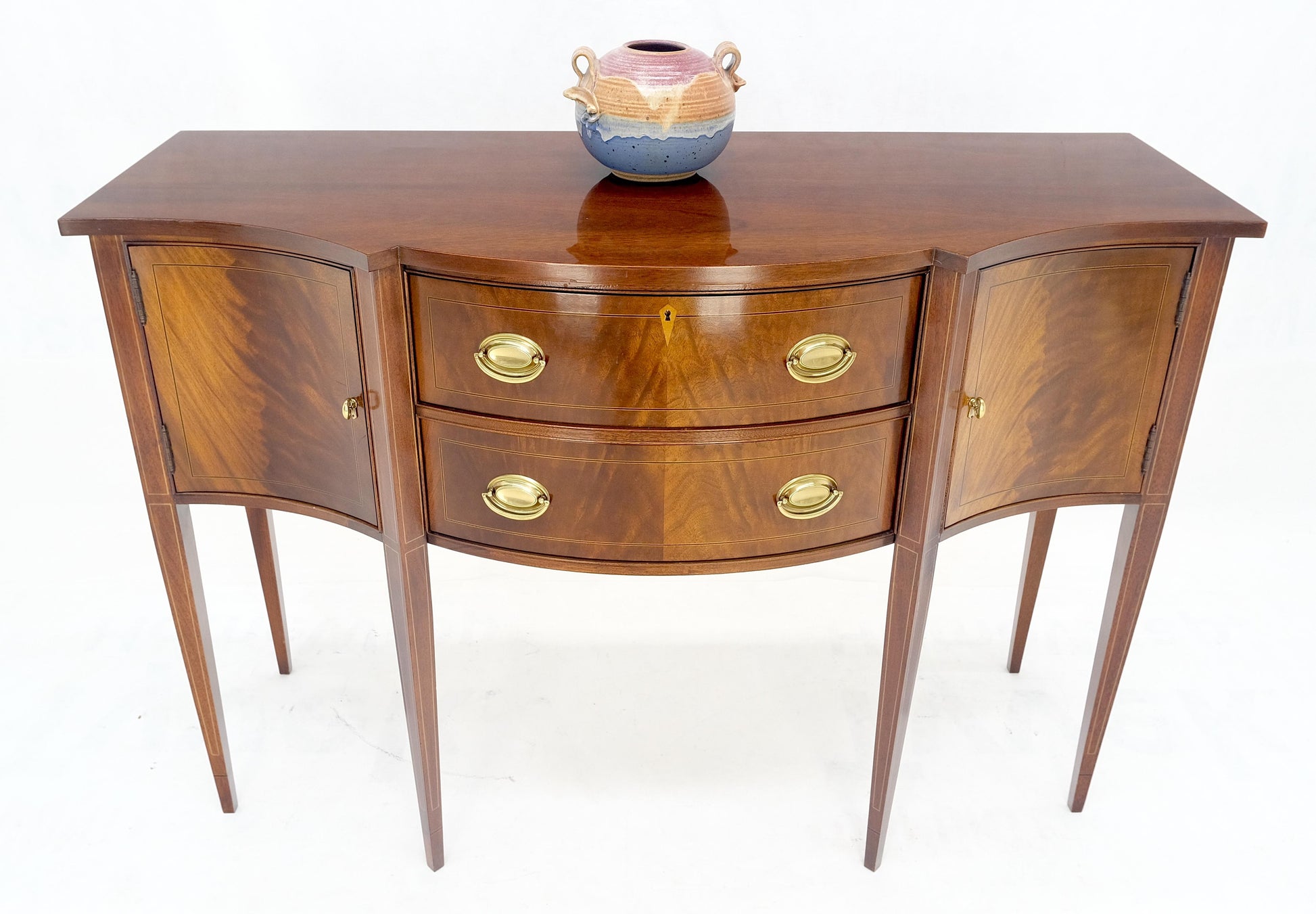 EstablishedLines Crotch Mahogany Federal Style Hickory Chair Sideboard MINT!