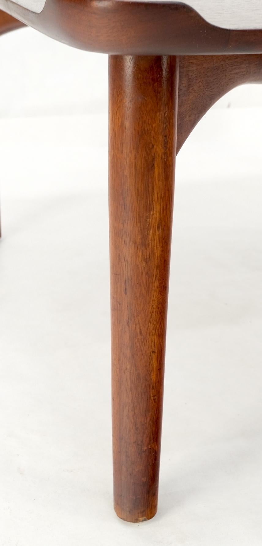 EstablishedLines Finn Juhl for Baker Square Walnut Mid-Century Modern Coffee Table