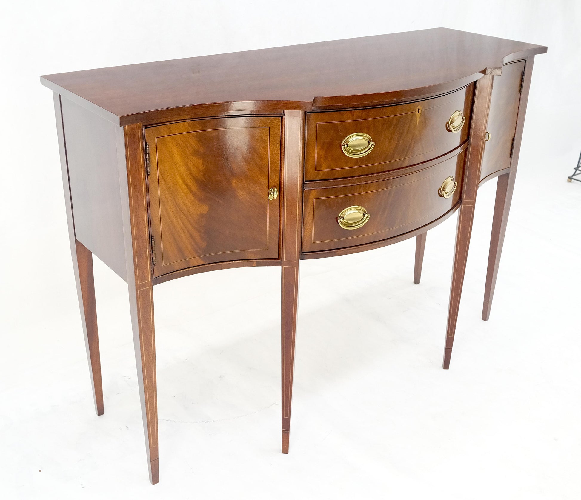 EstablishedLines Crotch Mahogany Federal Style Hickory Chair Sideboard MINT!