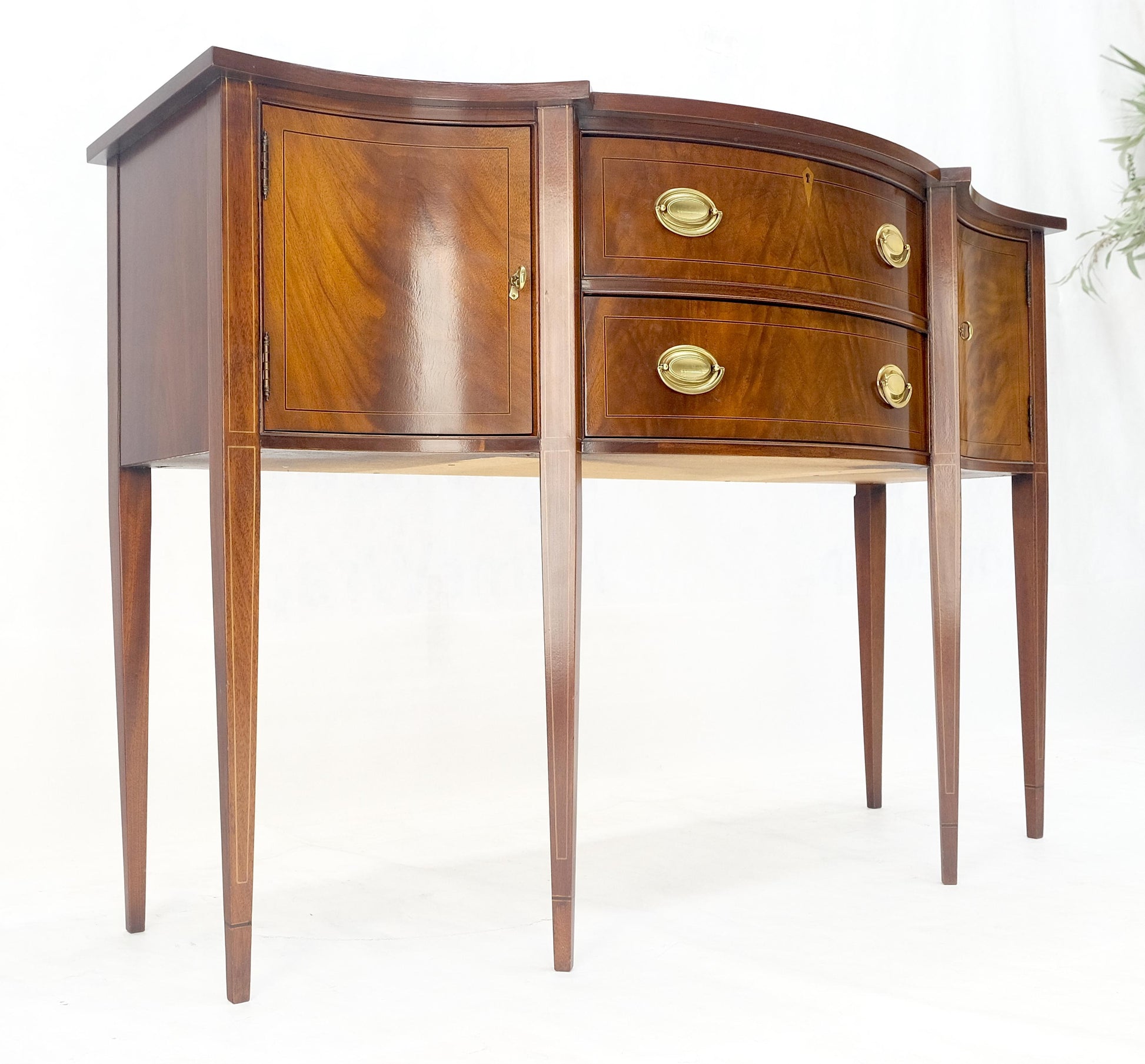 EstablishedLines Crotch Mahogany Federal Style Hickory Chair Sideboard MINT!