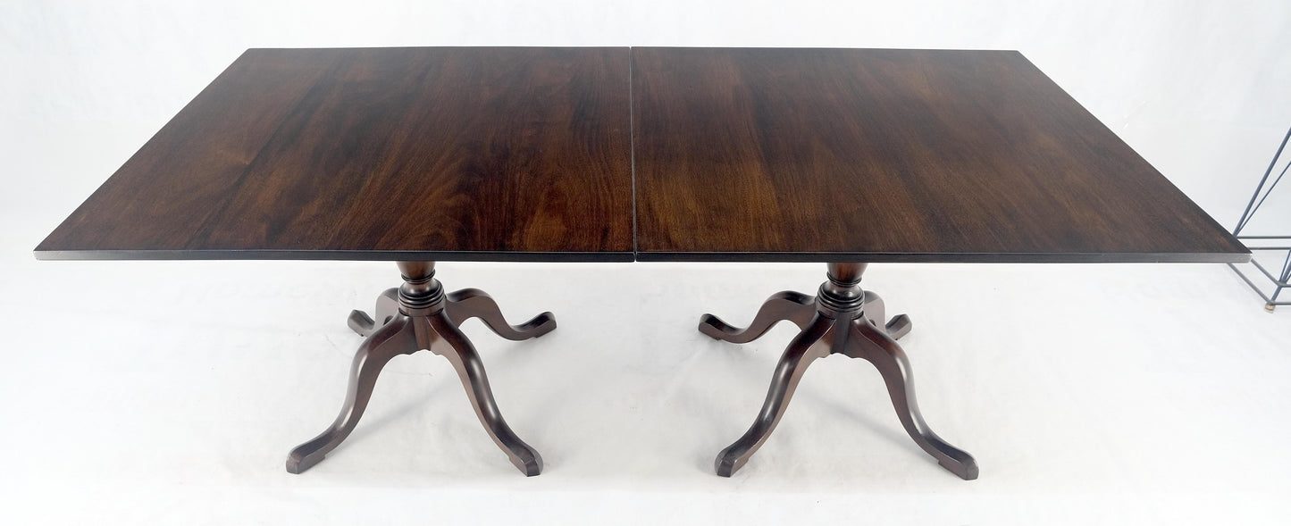 EstablishedLines Kittinger Double Pedestal SOLID Mahogany 1x24" Extension Board Leaf MINT!