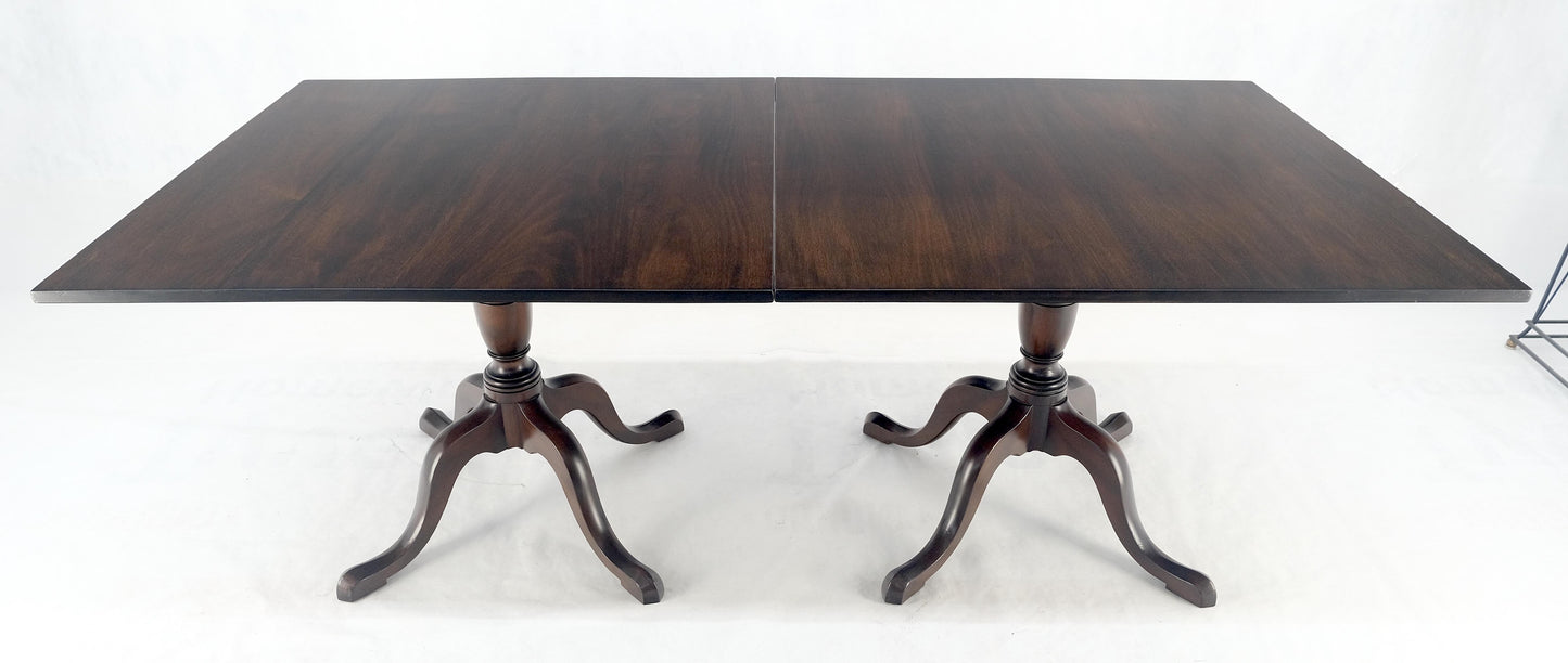 EstablishedLines Kittinger Double Pedestal SOLID Mahogany 1x24" Extension Board Leaf MINT!