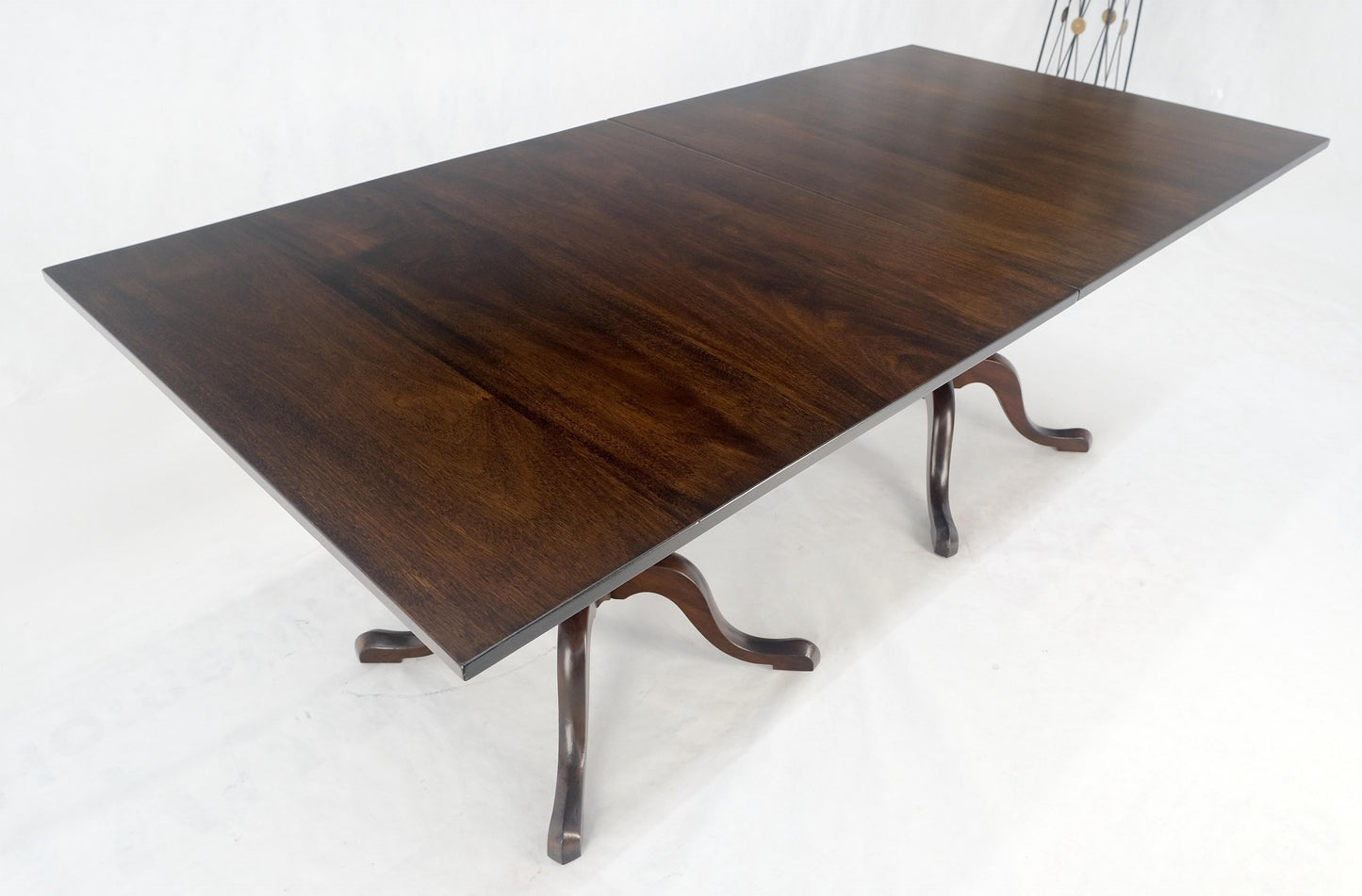 EstablishedLines Kittinger Double Pedestal SOLID Mahogany 1x24" Extension Board Leaf MINT!