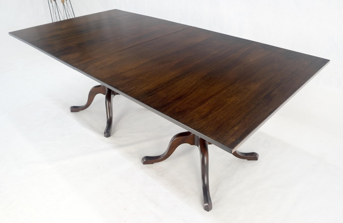EstablishedLines Kittinger Double Pedestal SOLID Mahogany 1x24" Extension Board Leaf MINT!