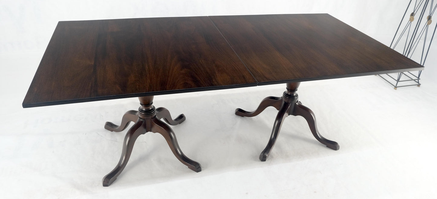 EstablishedLines Kittinger Double Pedestal SOLID Mahogany 1x24" Extension Board Leaf MINT!