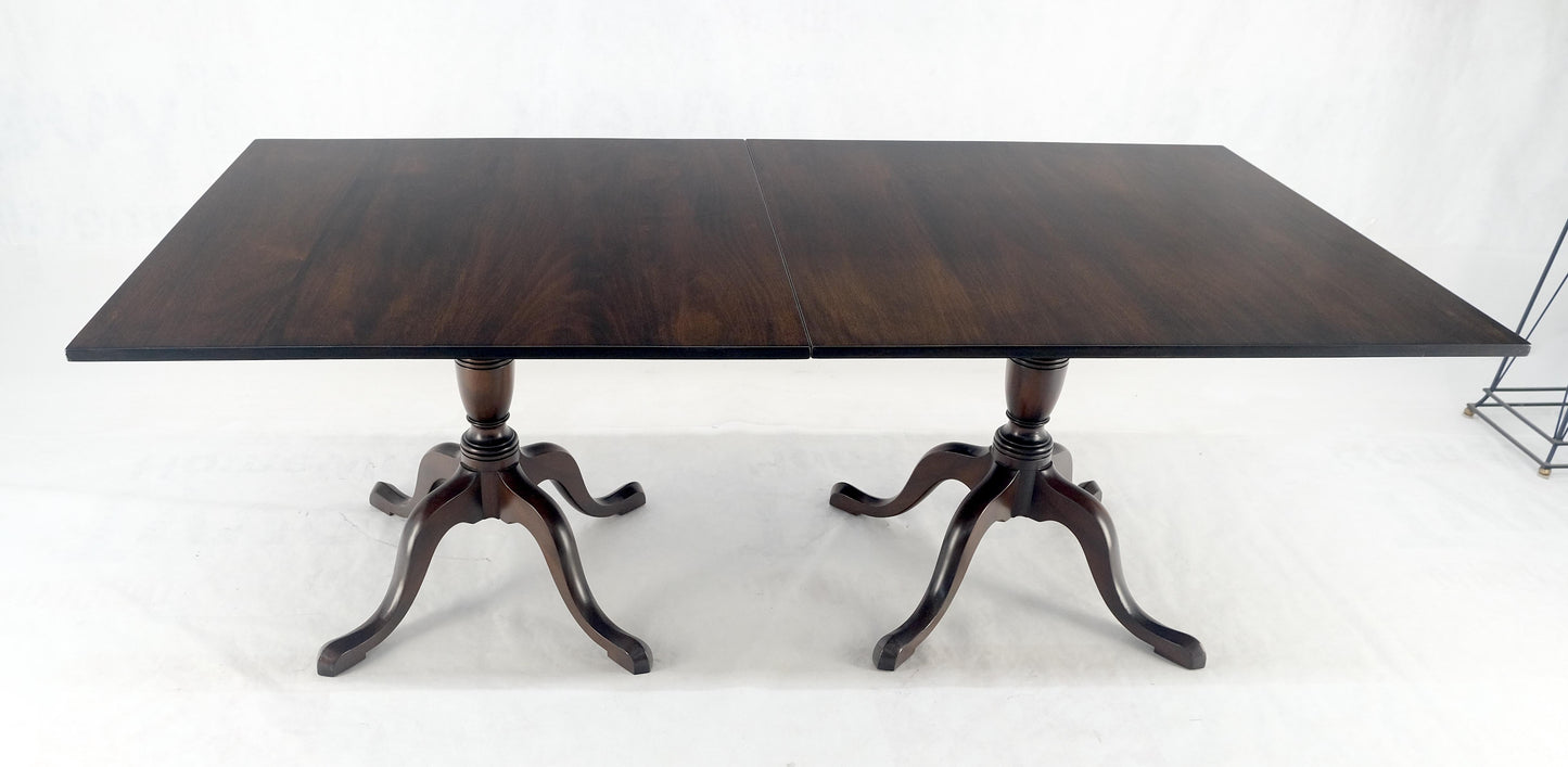 EstablishedLines Kittinger Double Pedestal SOLID Mahogany 1x24" Extension Board Leaf MINT!