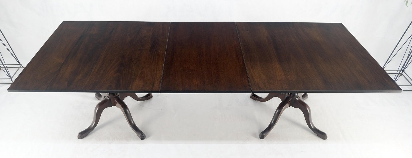EstablishedLines Kittinger Double Pedestal SOLID Mahogany 1x24" Extension Board Leaf MINT!