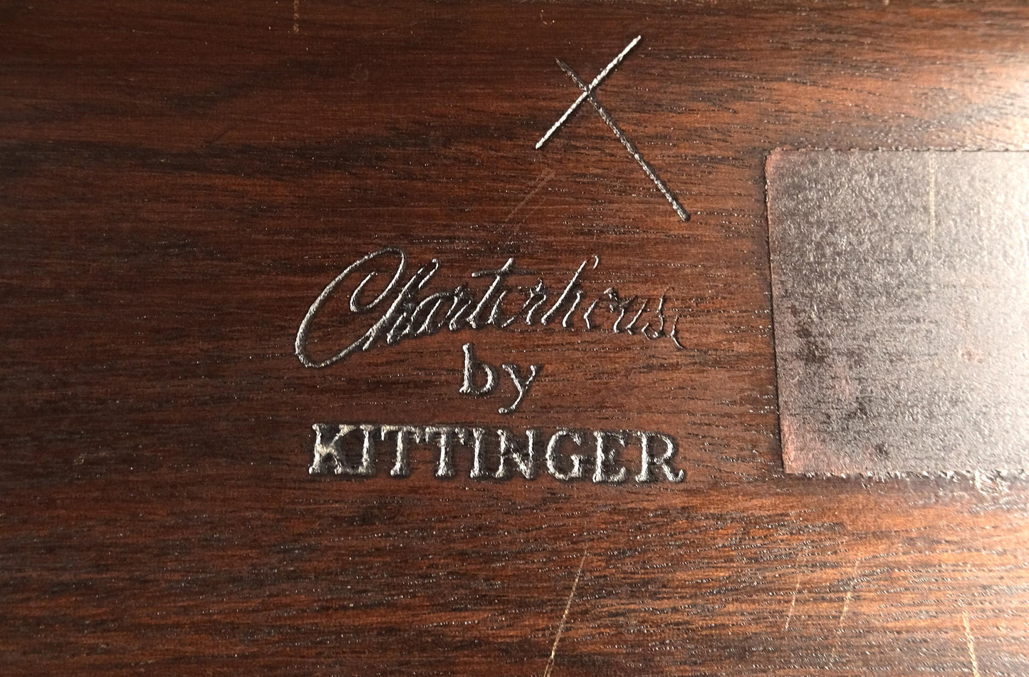 EstablishedLines Kittinger Double Pedestal SOLID Mahogany 1x24" Extension Board Leaf MINT!