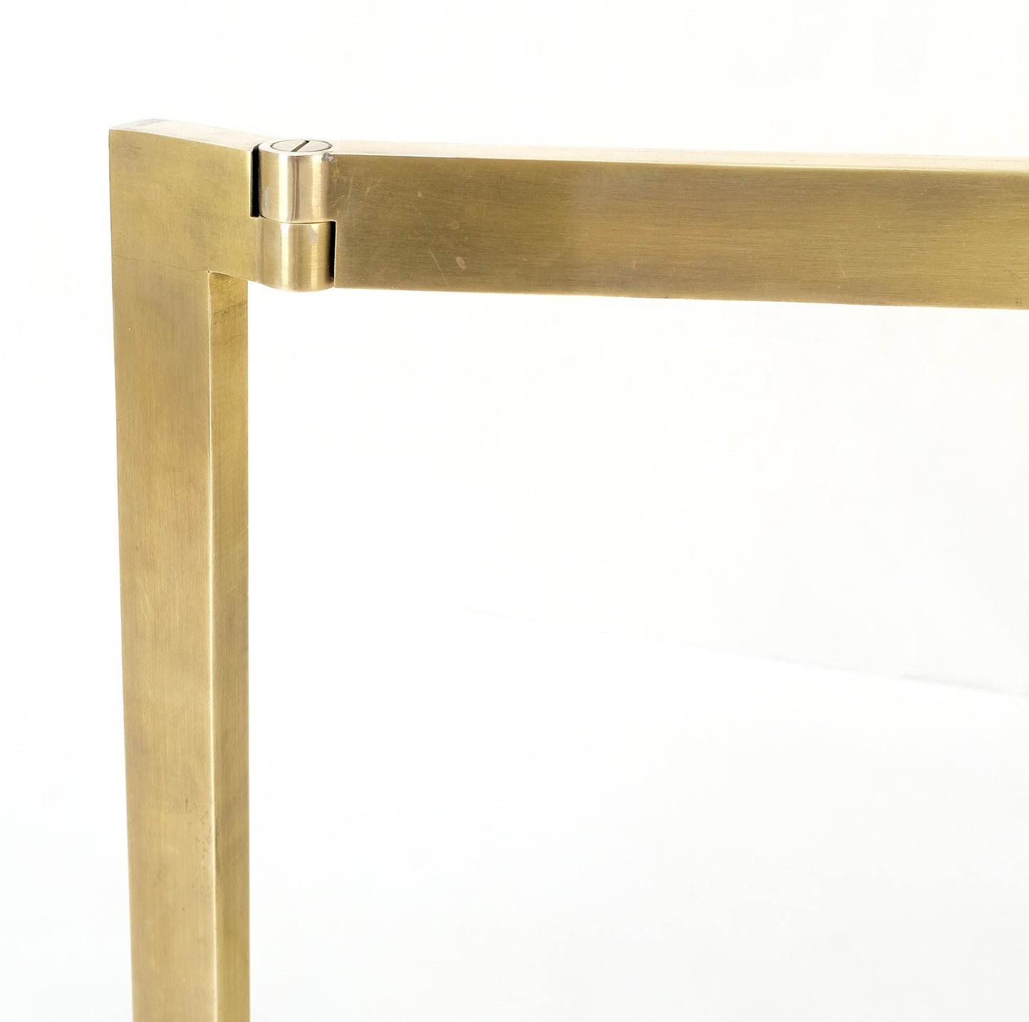 EstablishedLines MId Century Modern Solid Bronze or Brass Adjustable Arm Table Lamp w/ Shade MINT