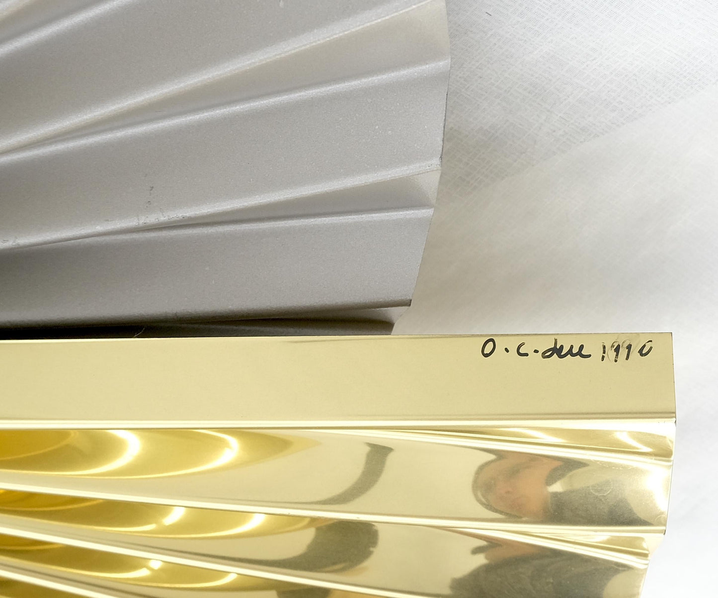 EstablishedLines Curtis Jere Overlapping  Multicolor Butterfly Shape Sculpture Dated 1990 MINT!