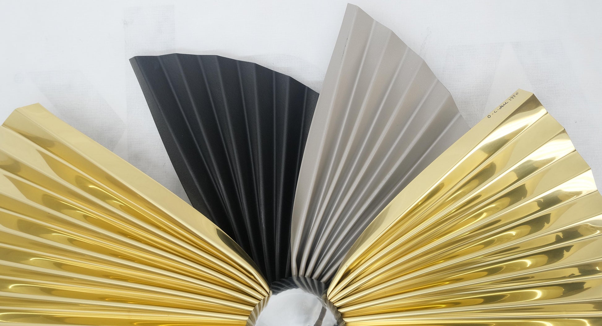 EstablishedLines Curtis Jere Overlapping  Multicolor Butterfly Shape Sculpture Dated 1990 MINT!