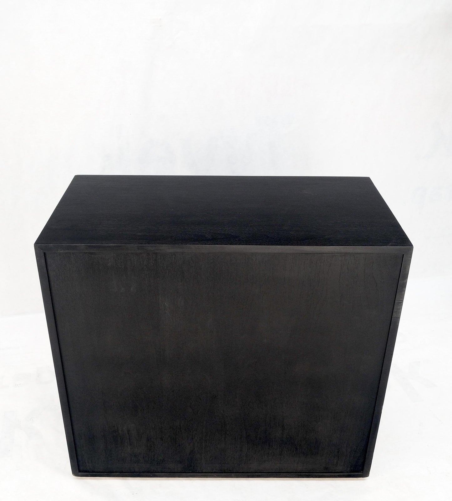 EstablishedLines Gibbings Widdicomb Ebonized Black Lacquer 3 Drawers Bachelor Chest Dresser Mint!