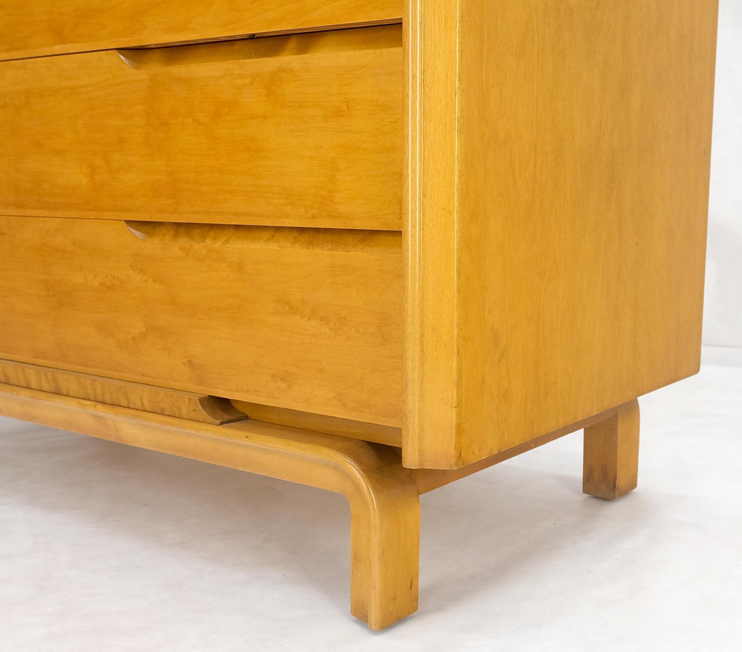 EstablishedLines Edmond Spence Swedish Blond High Boy Gentleman's Chest Dresser 4 Drawers MINT!