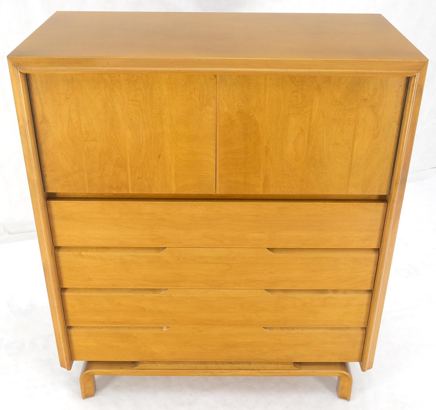 EstablishedLines Edmond Spence Swedish Blond High Boy Gentleman's Chest Dresser 4 Drawers MINT!