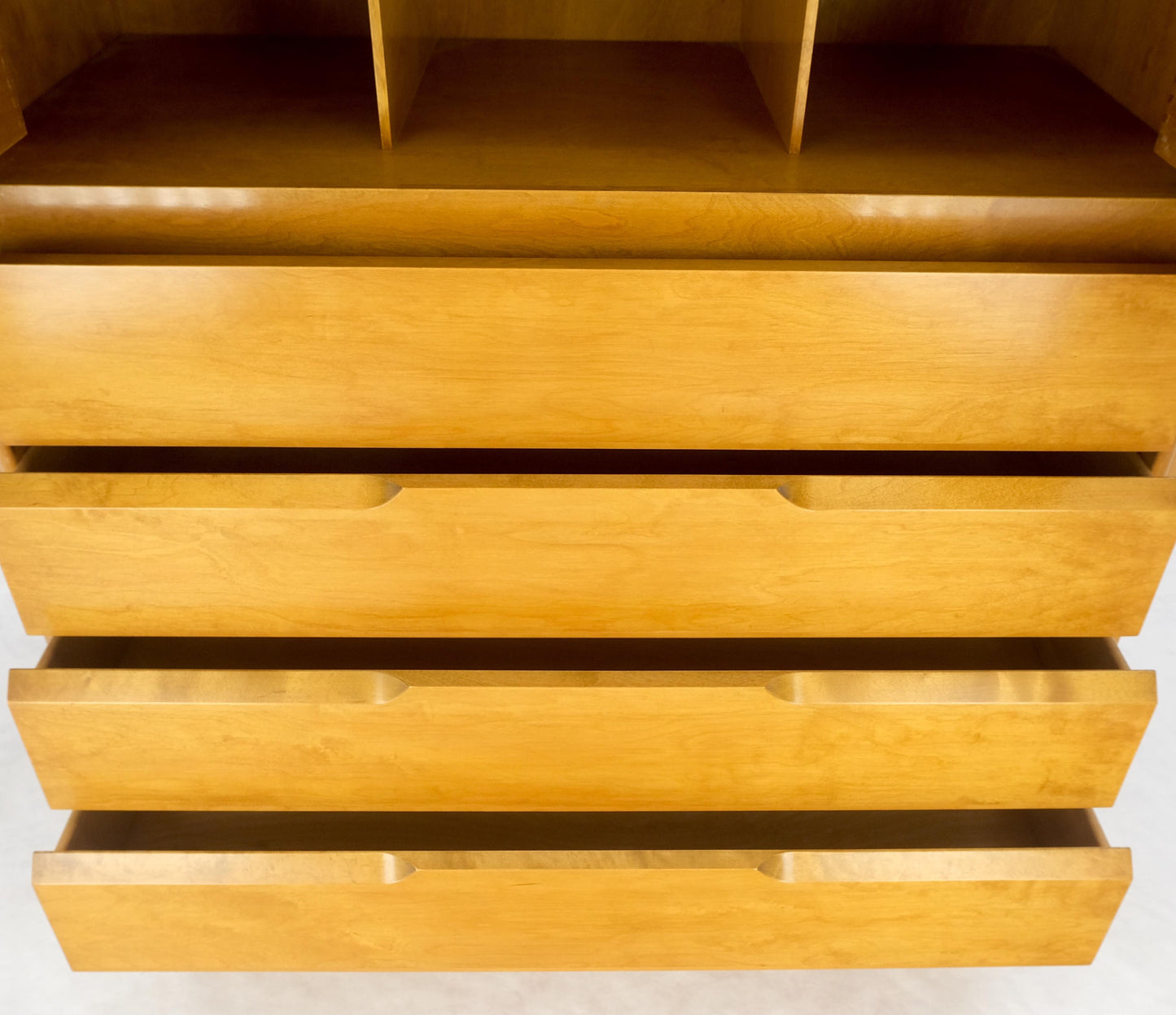 EstablishedLines Edmond Spence Swedish Blond High Boy Gentleman's Chest Dresser 4 Drawers MINT!