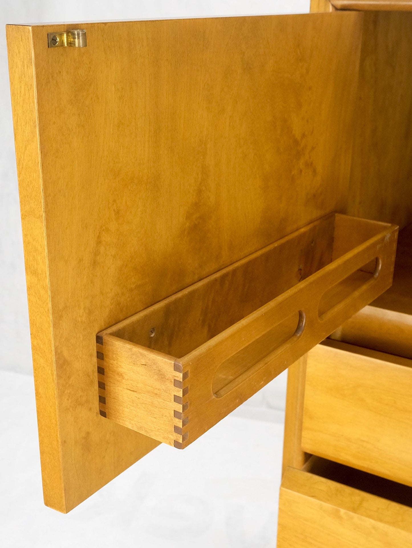 EstablishedLines Edmond Spence Swedish Blond High Boy Gentleman's Chest Dresser 4 Drawers MINT!