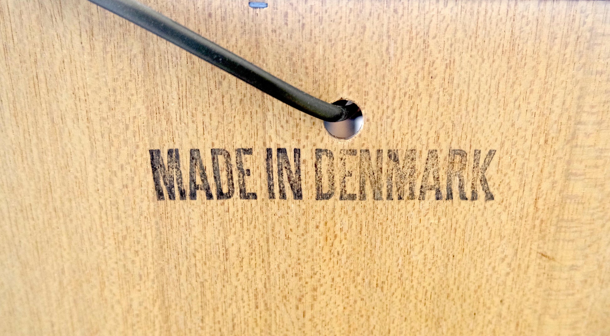 EstablishedLines Danish Teak Mid Century Modern Drop Front Secretary Box Desk Cabinet MINT