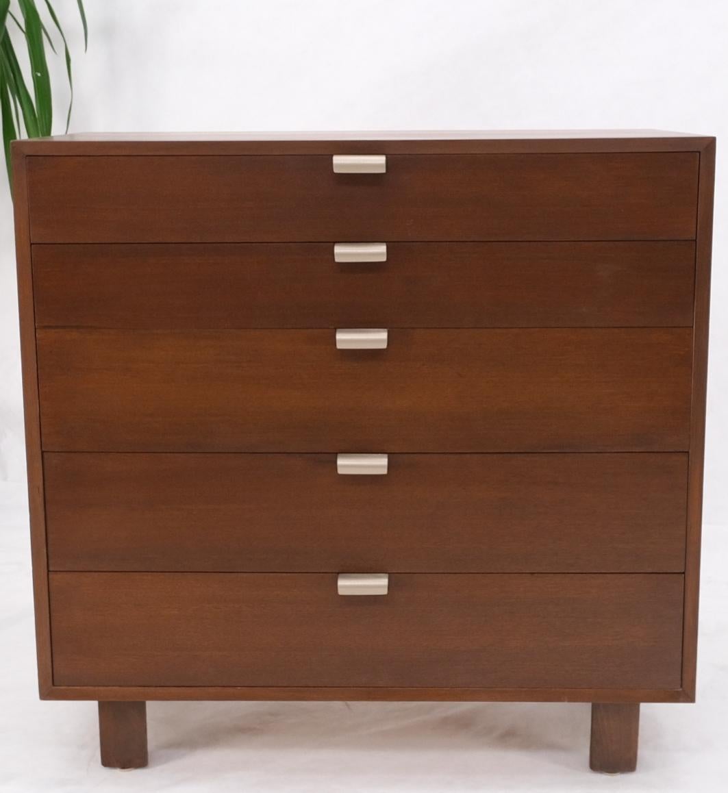 EstablishedLines Mid-Century Modern George Nelson Herman Miller 5 Drawer Chest Dresser Restored