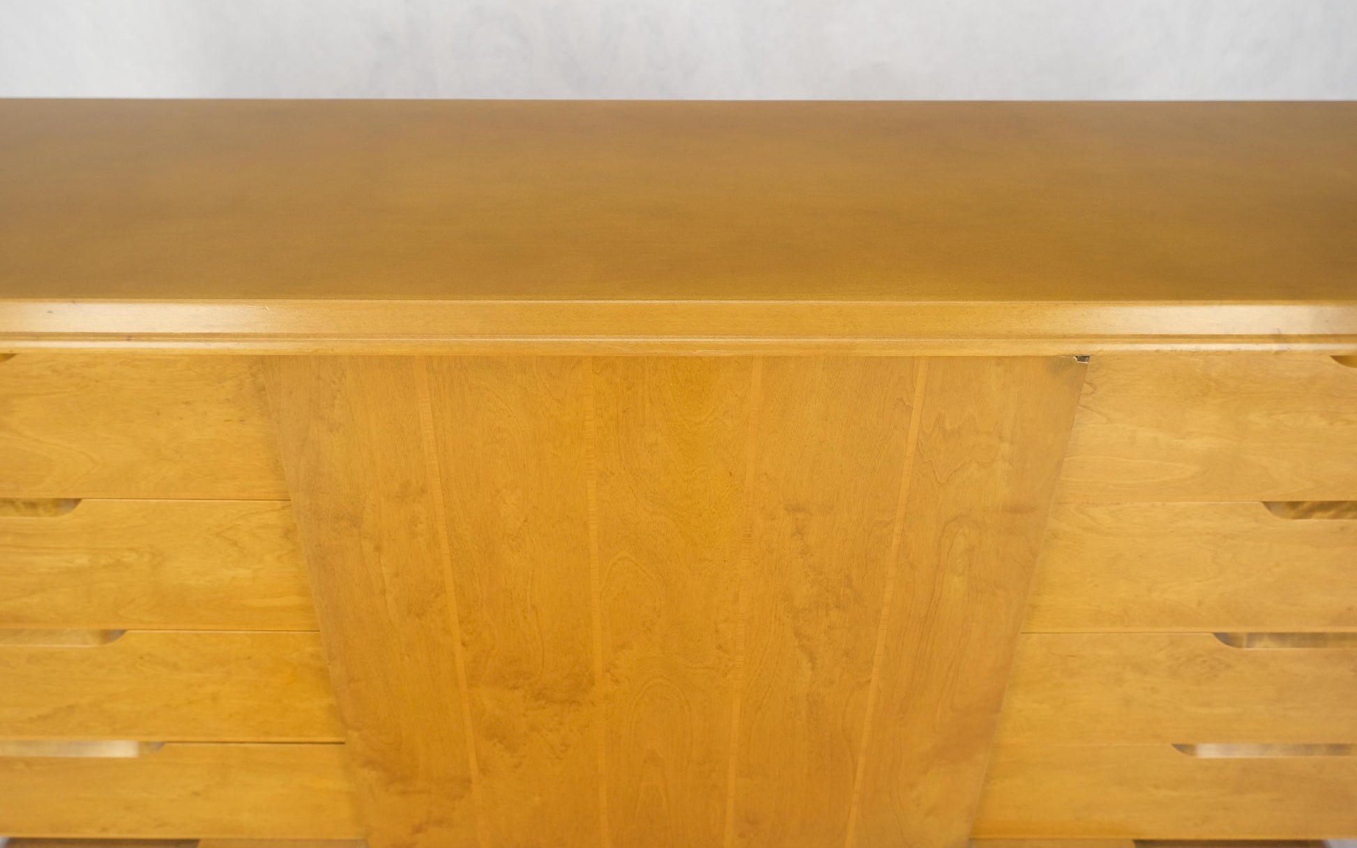 EstablishedLines Edmond Spence 9 Drawers Blond Birch Swedish Mid Century Modern Dresser Credenza