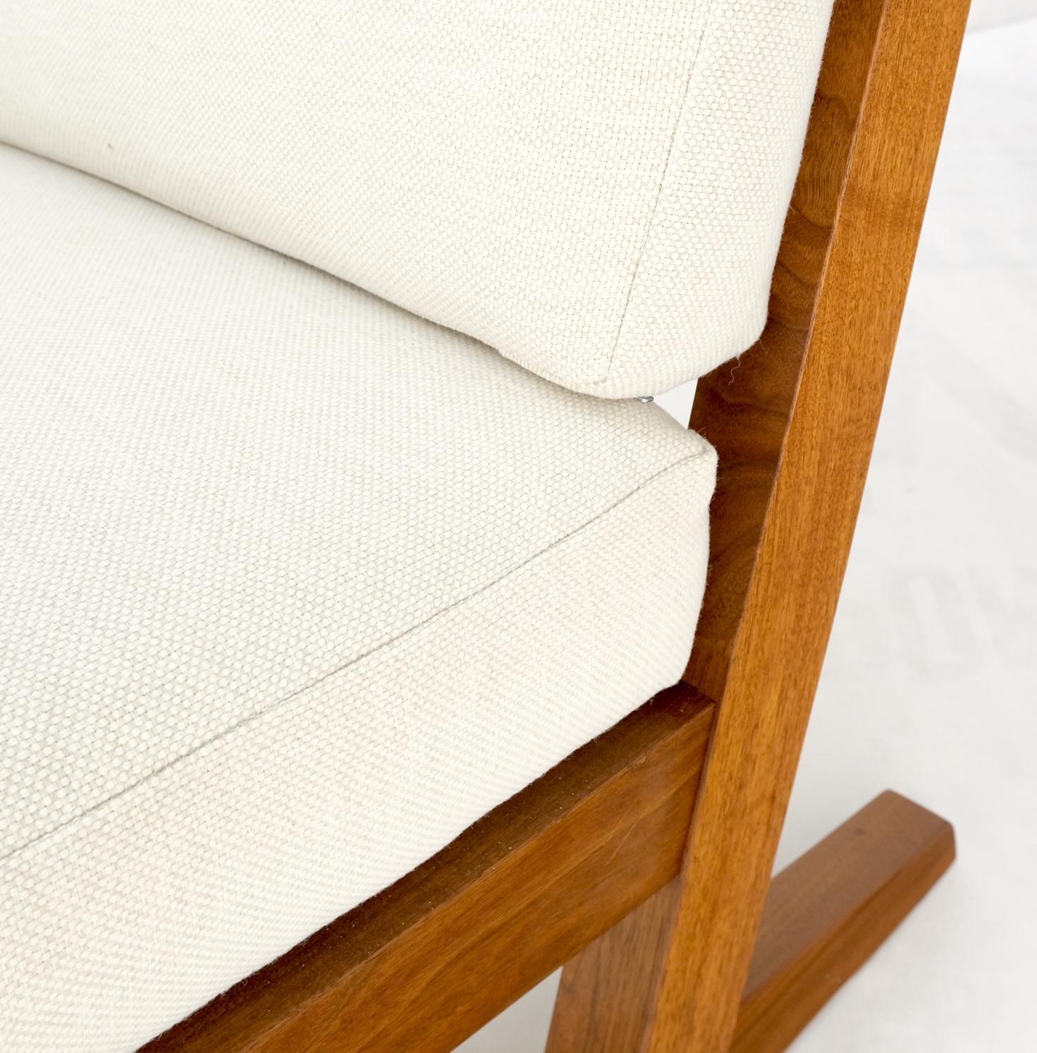 EstablishedLines Pair Mira Nakashima Conoid Lounge Chairs After George Nakashima, 2000