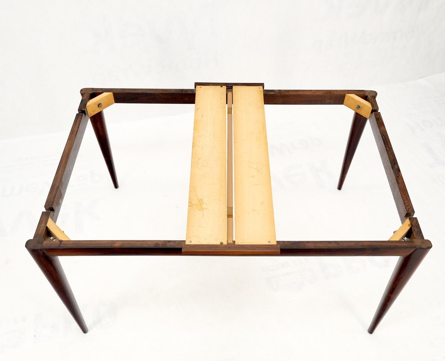 EstablishedLines Danish Mid-Century Modern Moller Solid Rosewood Refectory Dining Table Mint!