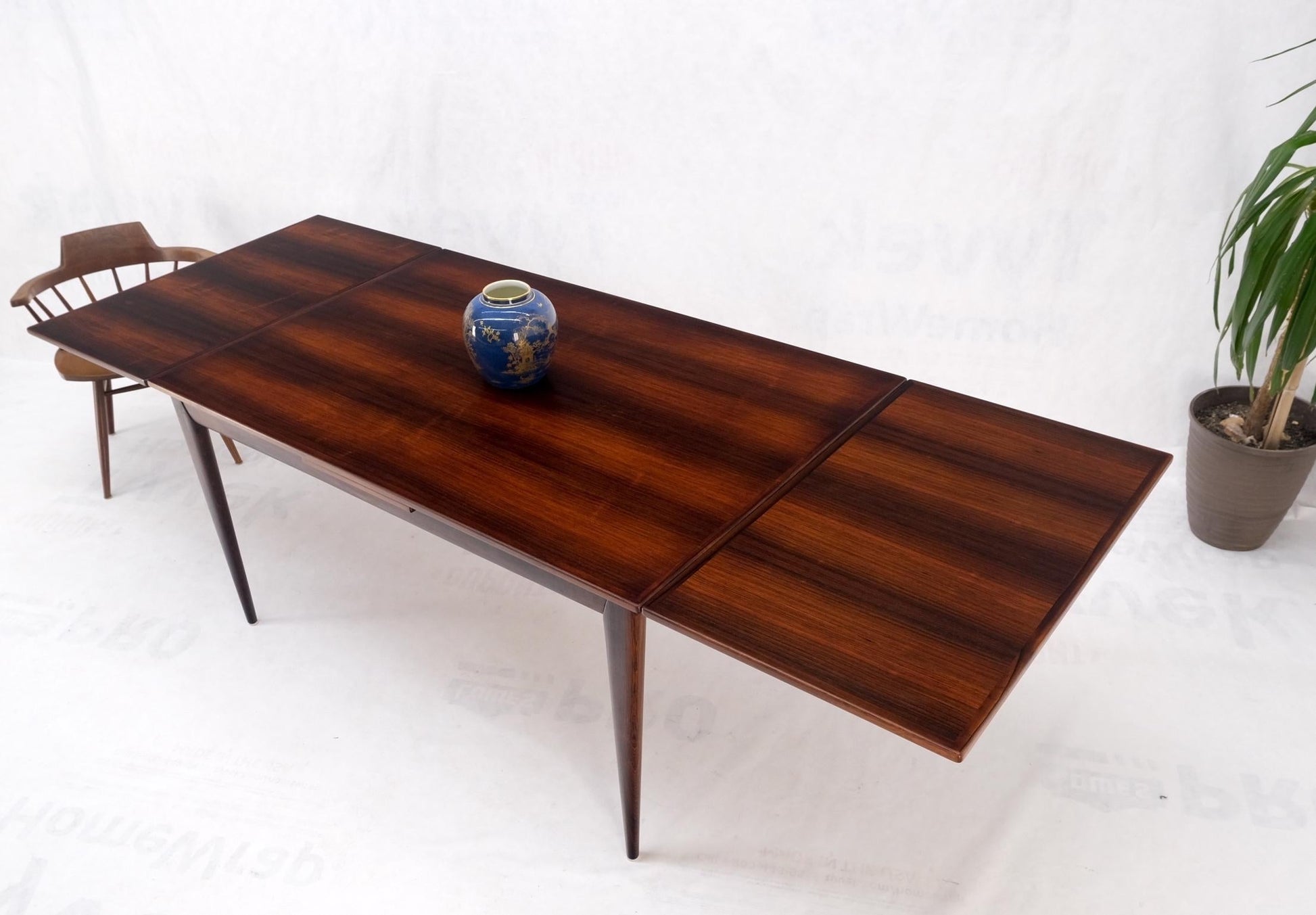 EstablishedLines Danish Mid-Century Modern Moller Solid Rosewood Refectory Dining Table Mint!