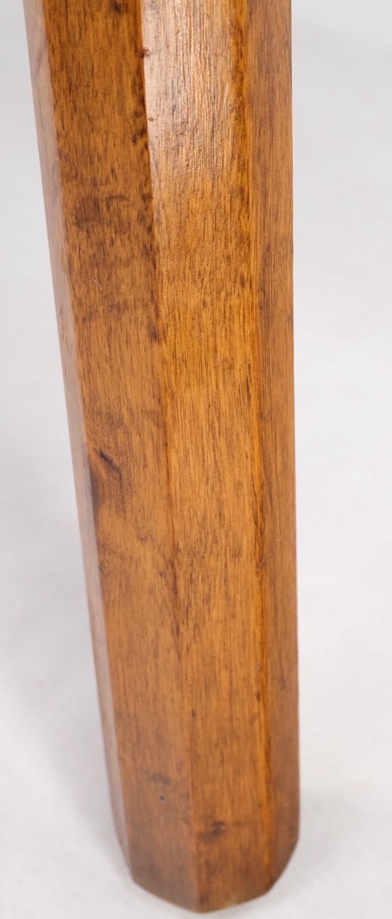 EstablishedLines Vintage Arts & Crafts Varnished Pine Guitar Shape Coffee Table Shaker Style MINT