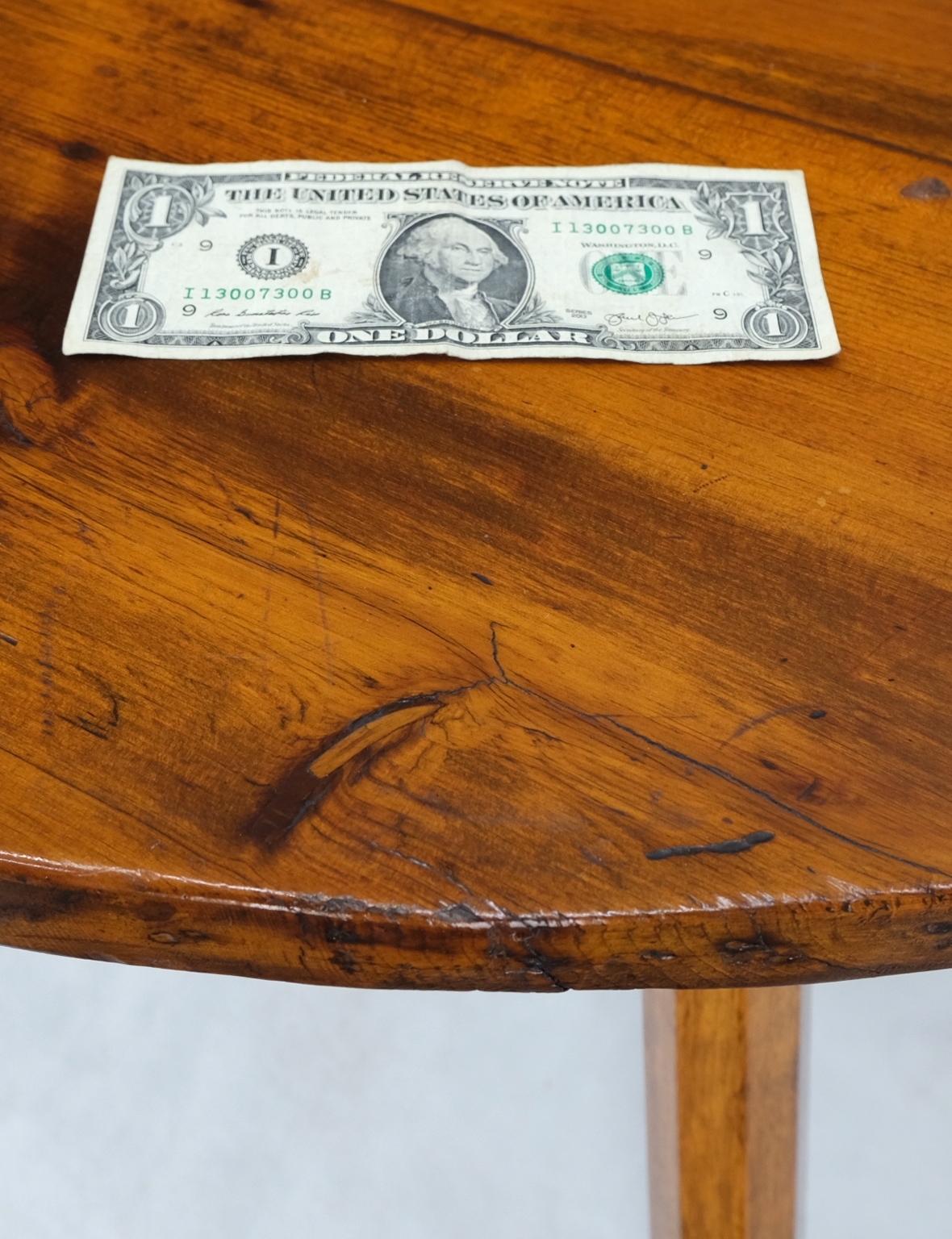 EstablishedLines Vintage Arts & Crafts Varnished Pine Guitar Shape Coffee Table Shaker Style MINT