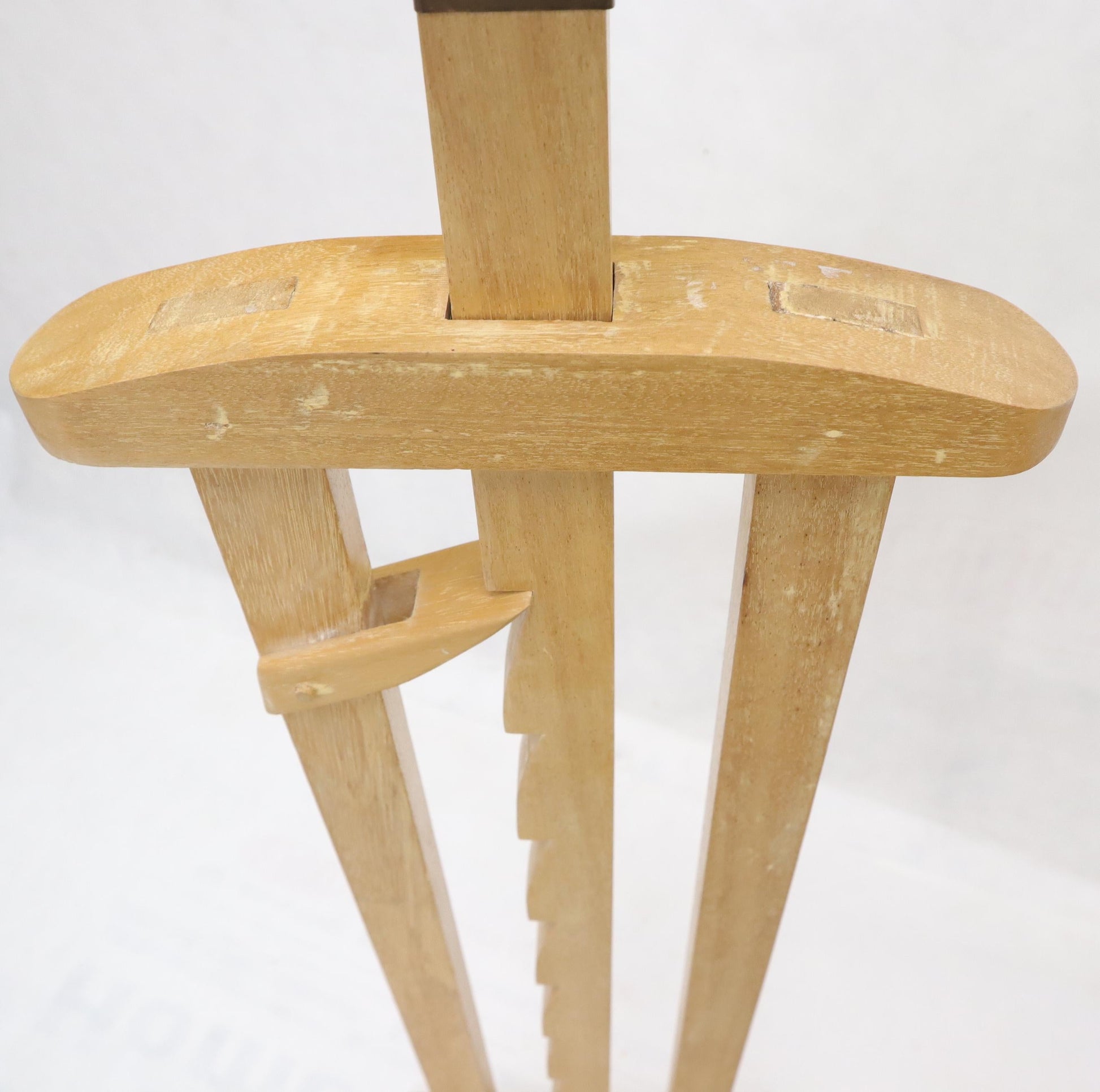 EstablishedLines Pair of Large Oversize Adjustable Candle Holders Sticks