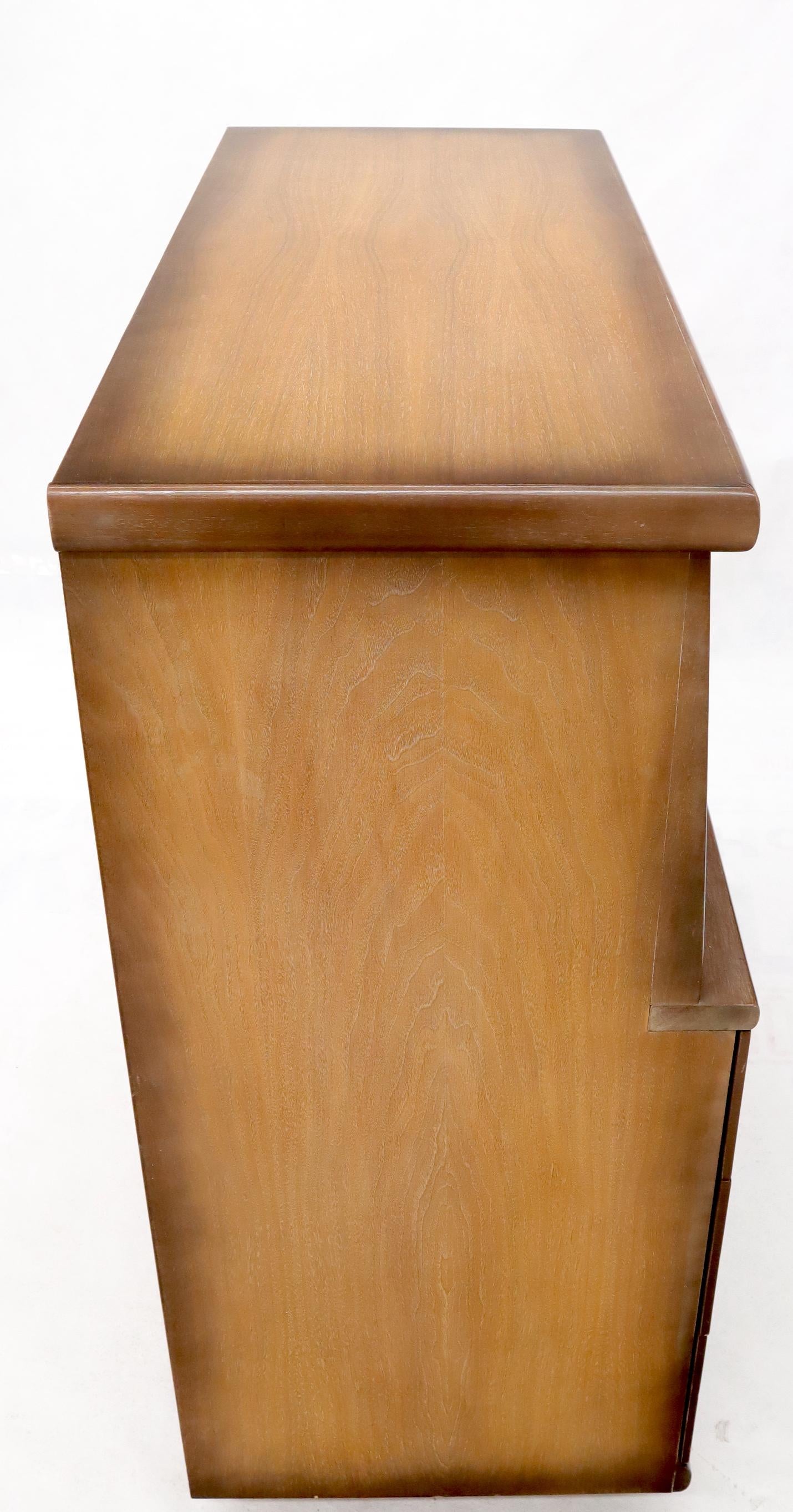 EstablishedLines Mid-Century Modern Two-Tone High Chest Dresser Kent Coffey