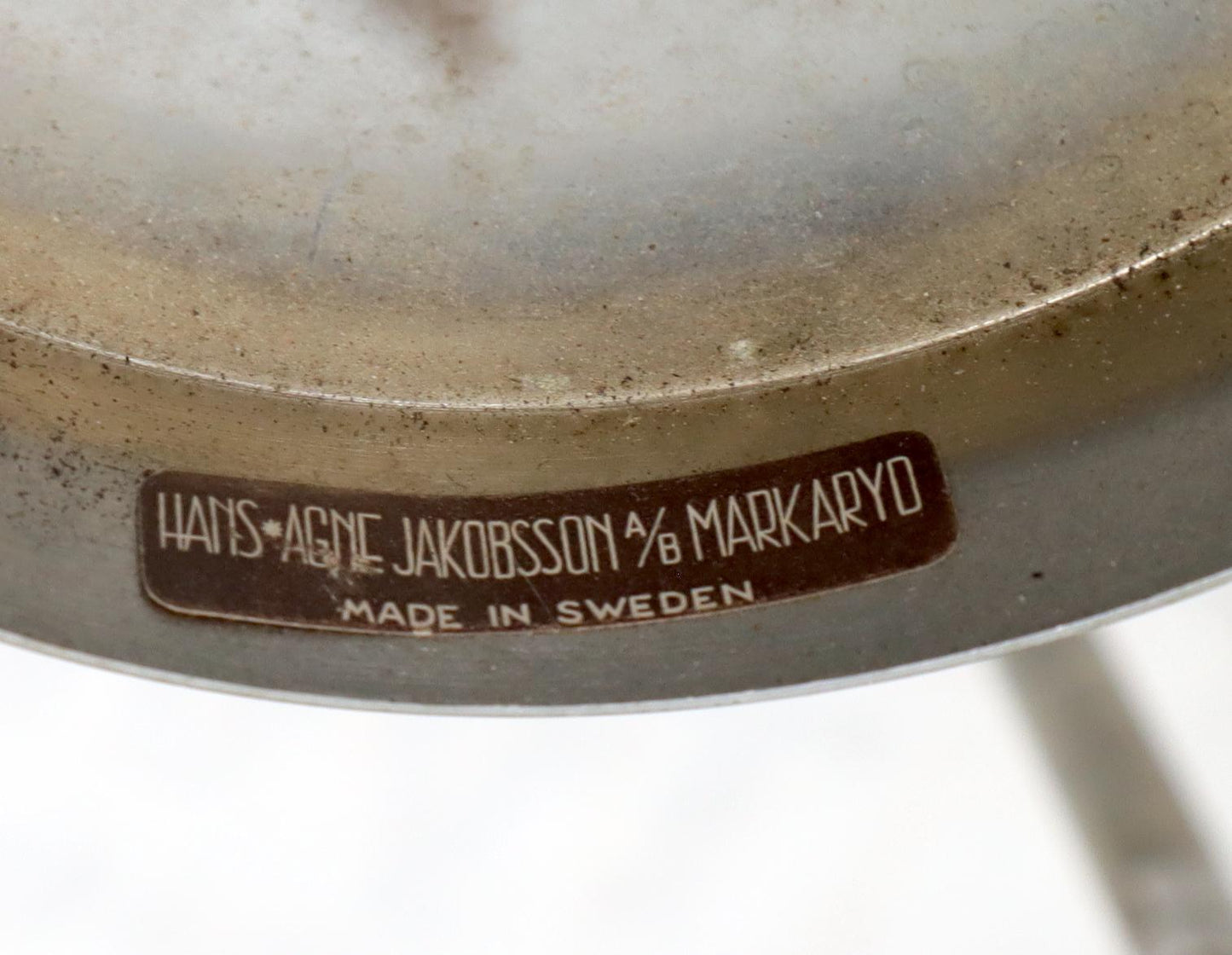 EstablishedLines Mid-Century Modern Swedish Chrome-Plated Light Fixture Chandelier