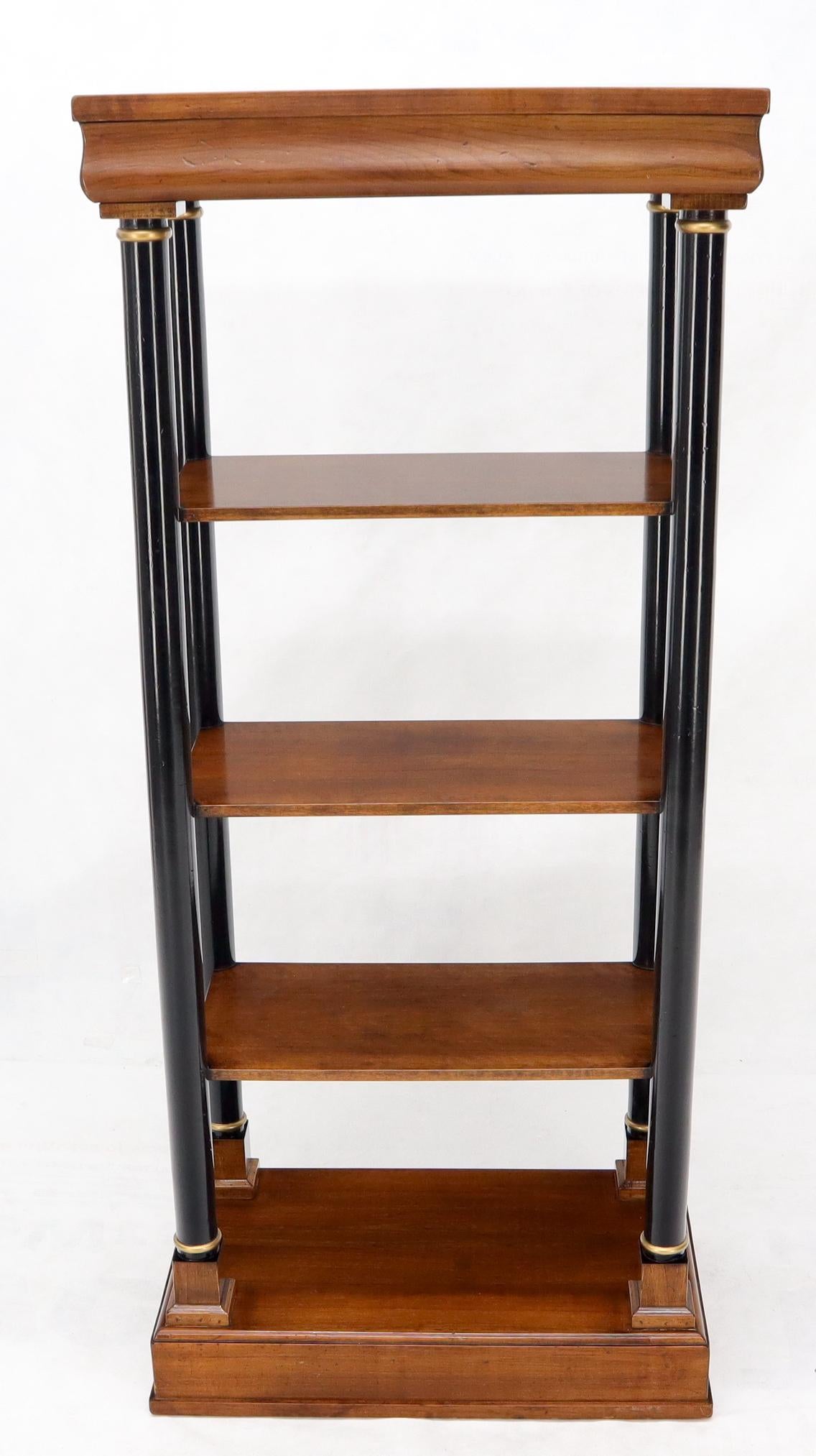 EstablishedLines Neo-Empire 5-Tier Tall Entry Hall Shelf Bookcase with One Drawer Storage