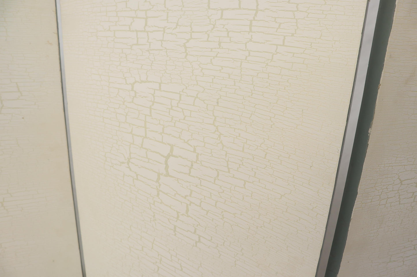 EstablishedLines Studio Made Art Decorated Lacquered 4-Panel Room Divider Screen