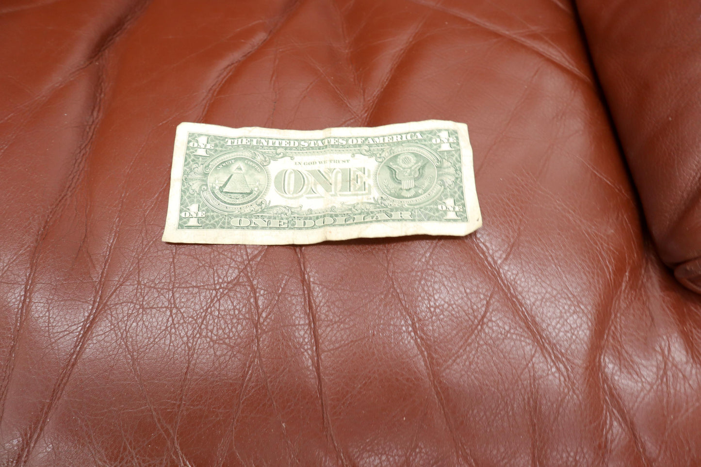 EstablishedLines Ligne Roset Made in France Wide Seat Browm Leather Lounge Chair